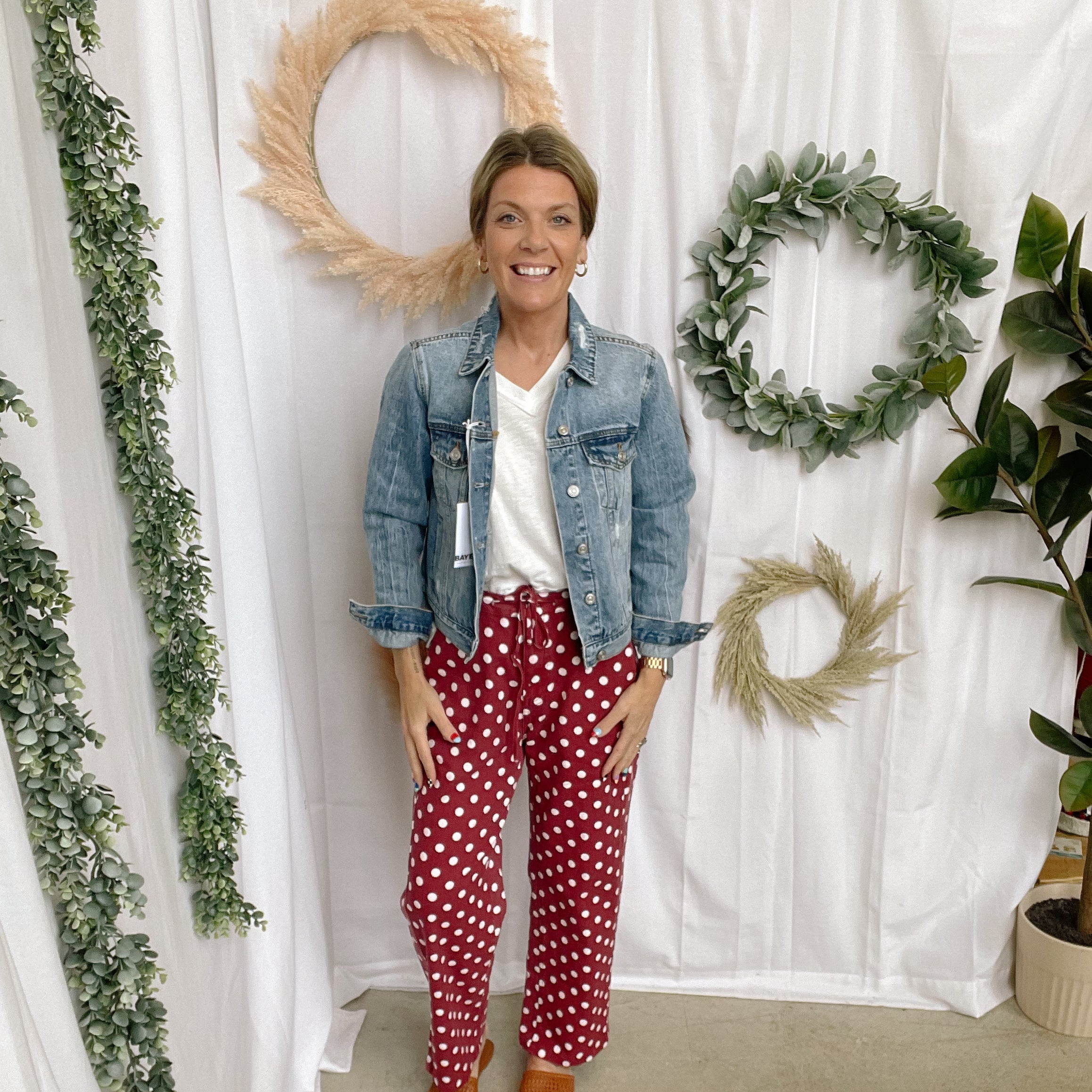 Bayeas Mercy Blue Denim Jacket-Coats & Jackets-bayeas-The Silo Boutique, Women's Fashion Boutique Located in Warren and Grand Forks North Dakota