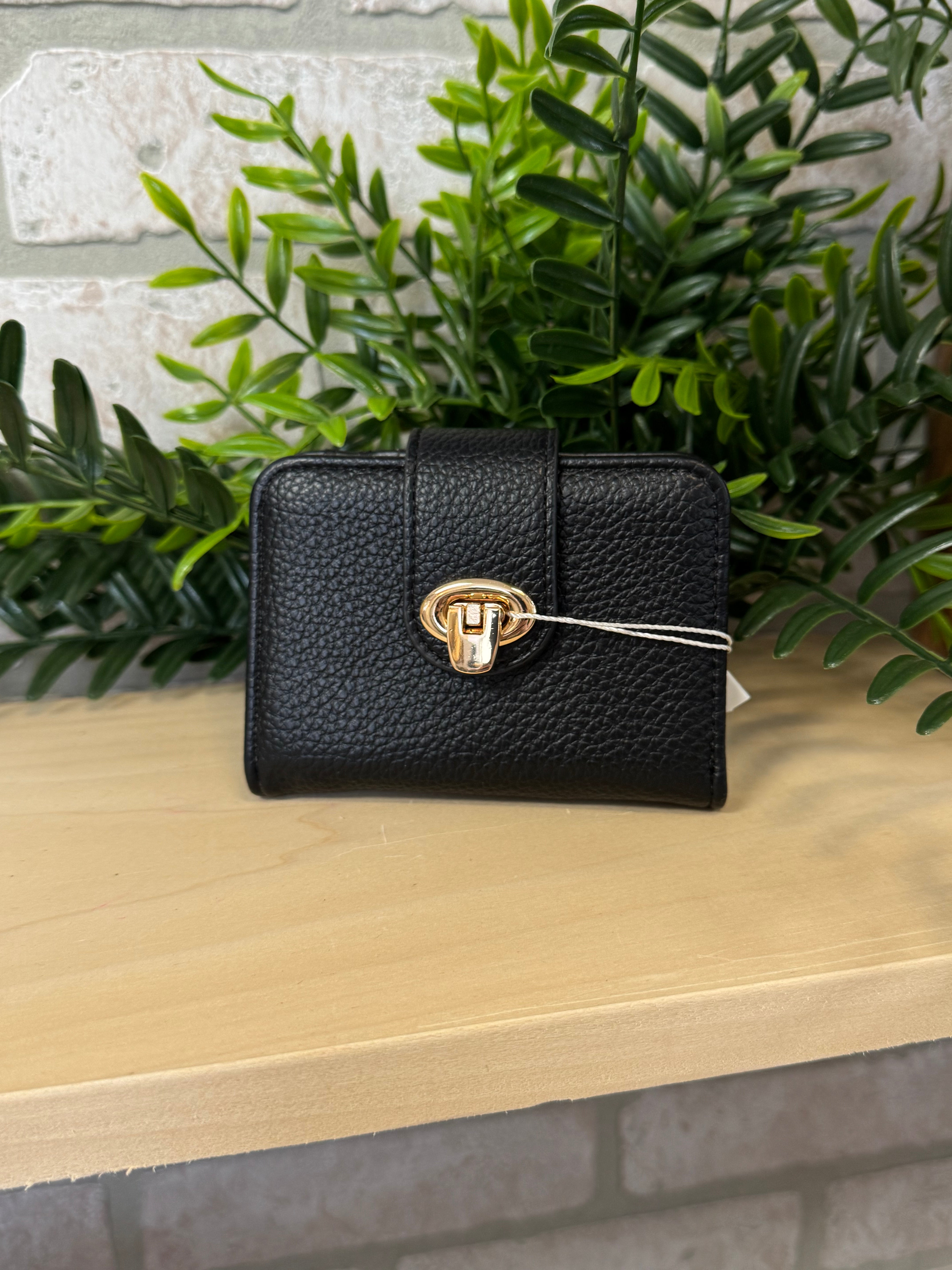 Jen and Co Margo Wallet-Black-Wallets-Jen and Co-The Silo Boutique, Women's Fashion Boutique Located in Warren and Grand Forks North Dakota