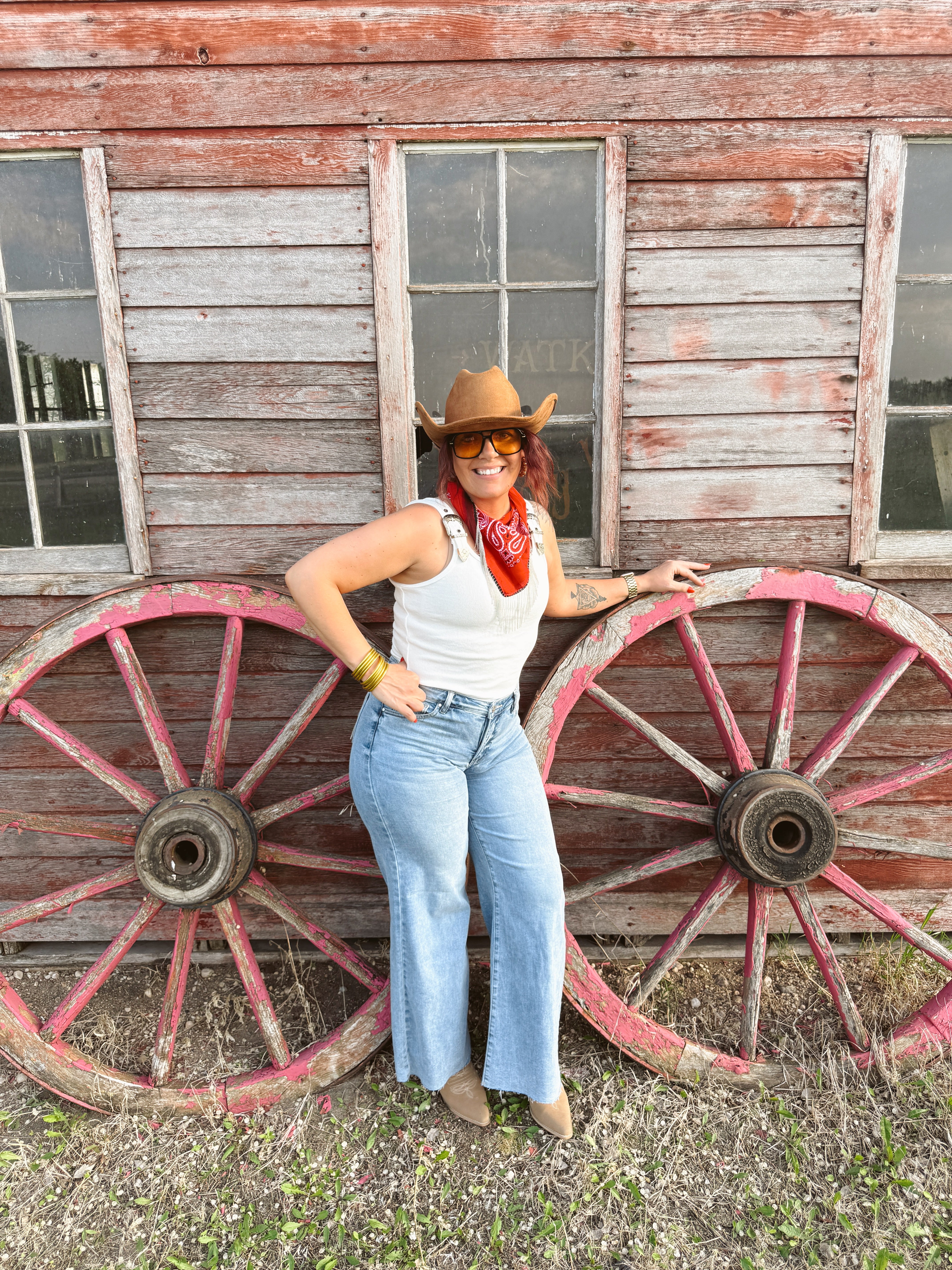 Ribbed Buckle Tank Top Bodysuit-White-Tank Tops-blue B-The Silo Boutique, Women's Fashion Boutique Located in Warren and Grand Forks North Dakota