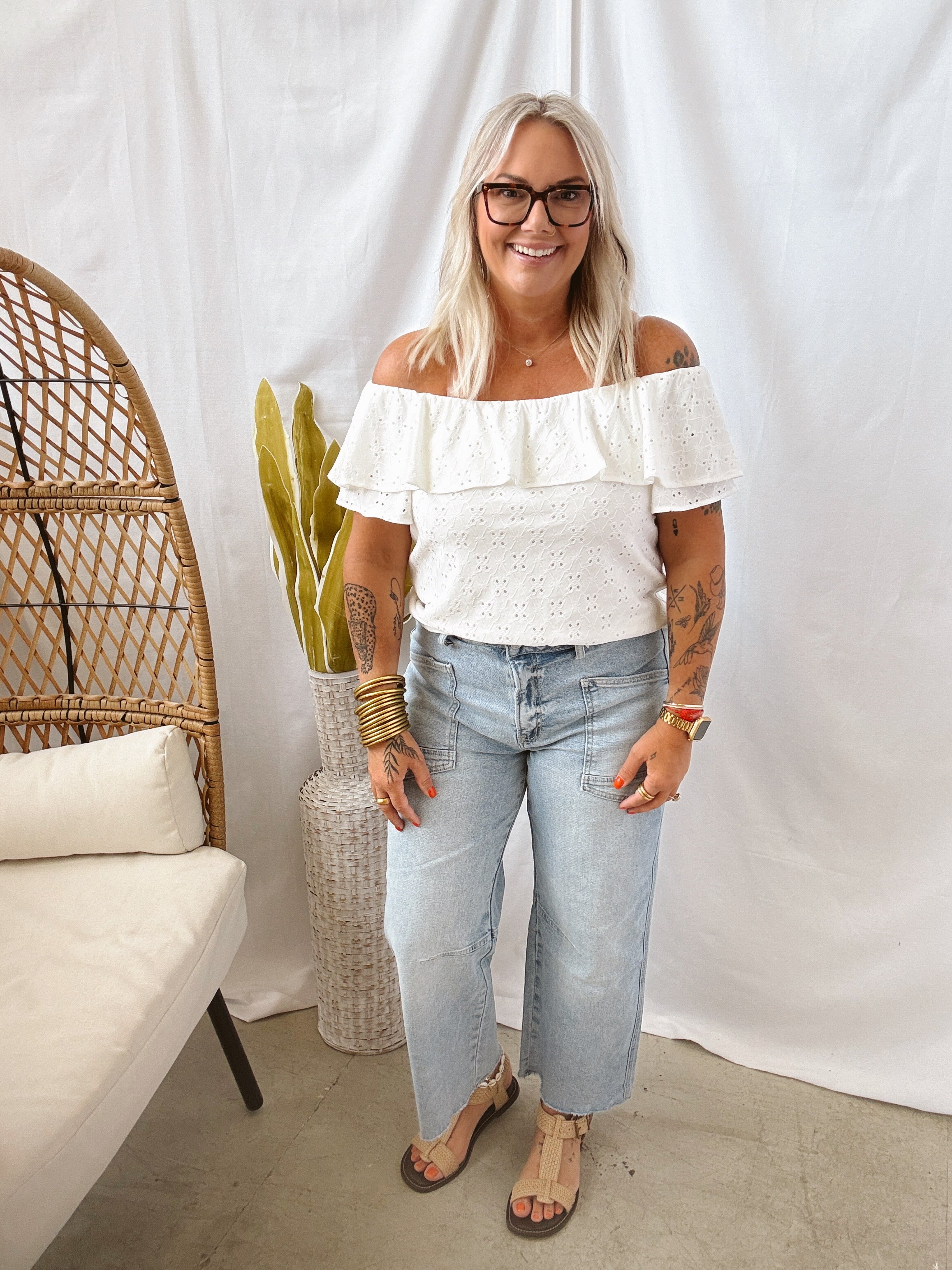 Vervet Heroine Barrel Jeans-Final Sale-Jeans-vervet-The Silo Boutique, Women's Fashion Boutique Located in Warren and Grand Forks North Dakota