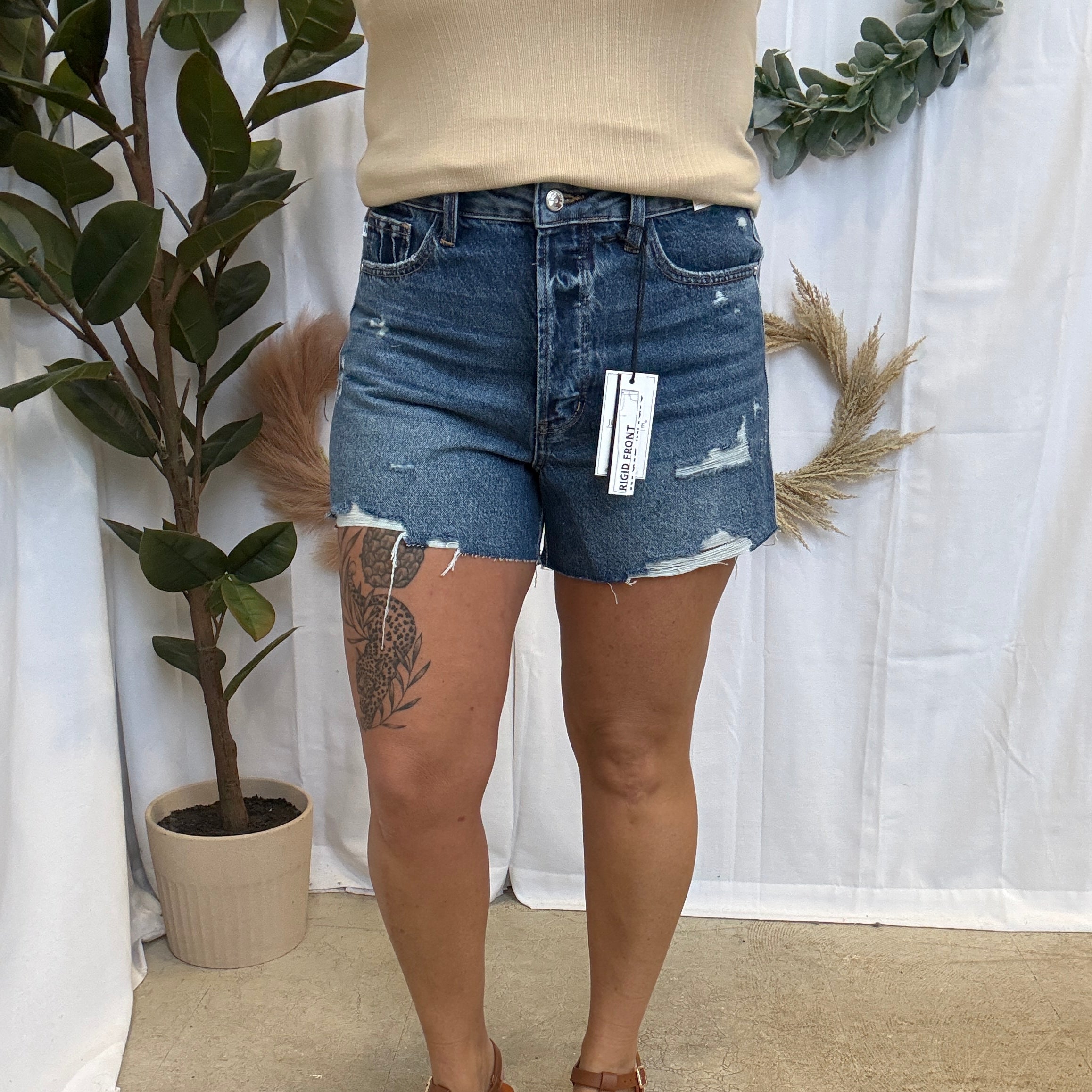Judy Blue Magic Jean Shorts-Final sale-Shorts-judy blue-The Silo Boutique, Women's Fashion Boutique Located in Warren and Grand Forks North Dakota