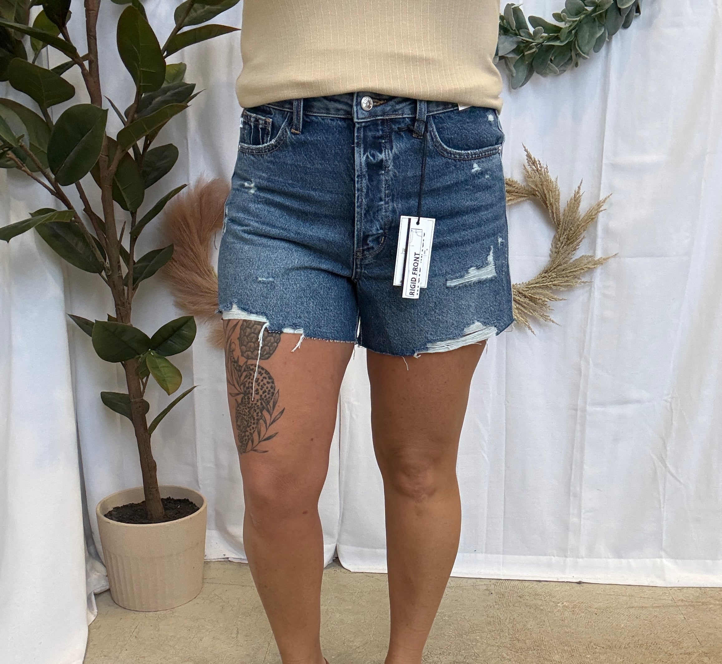 Judy Blue Magic Jean Shorts-Shorts-judy blue-The Silo Boutique, Women's Fashion Boutique Located in Warren and Grand Forks North Dakota