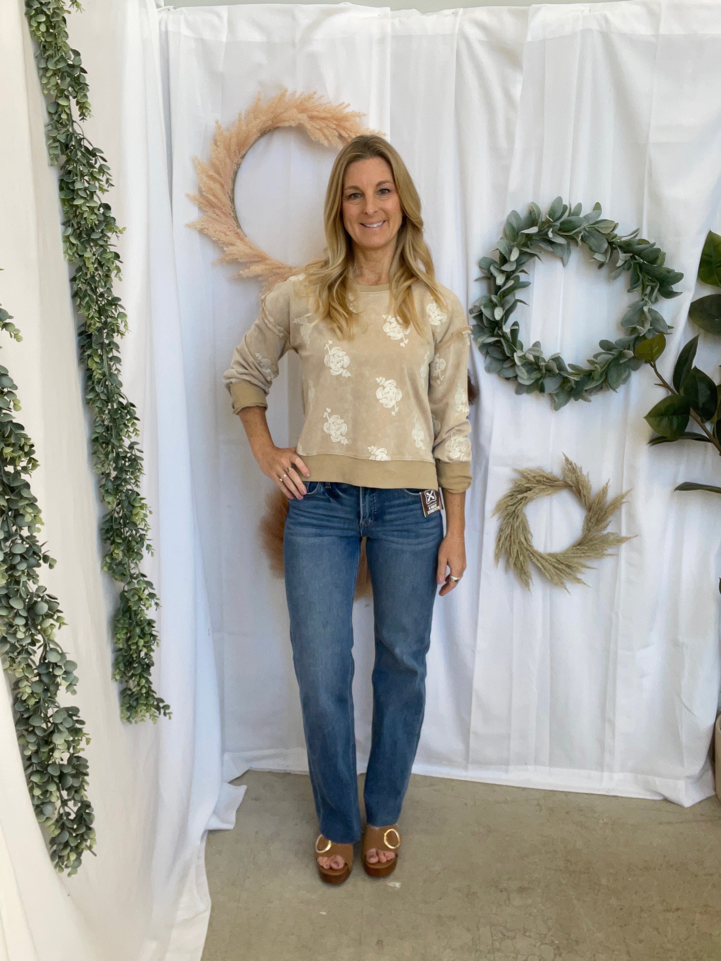 Risen TC Straight Jeans-Jeans-risen-The Silo Boutique, Women's Fashion Boutique Located in Warren and Grand Forks North Dakota