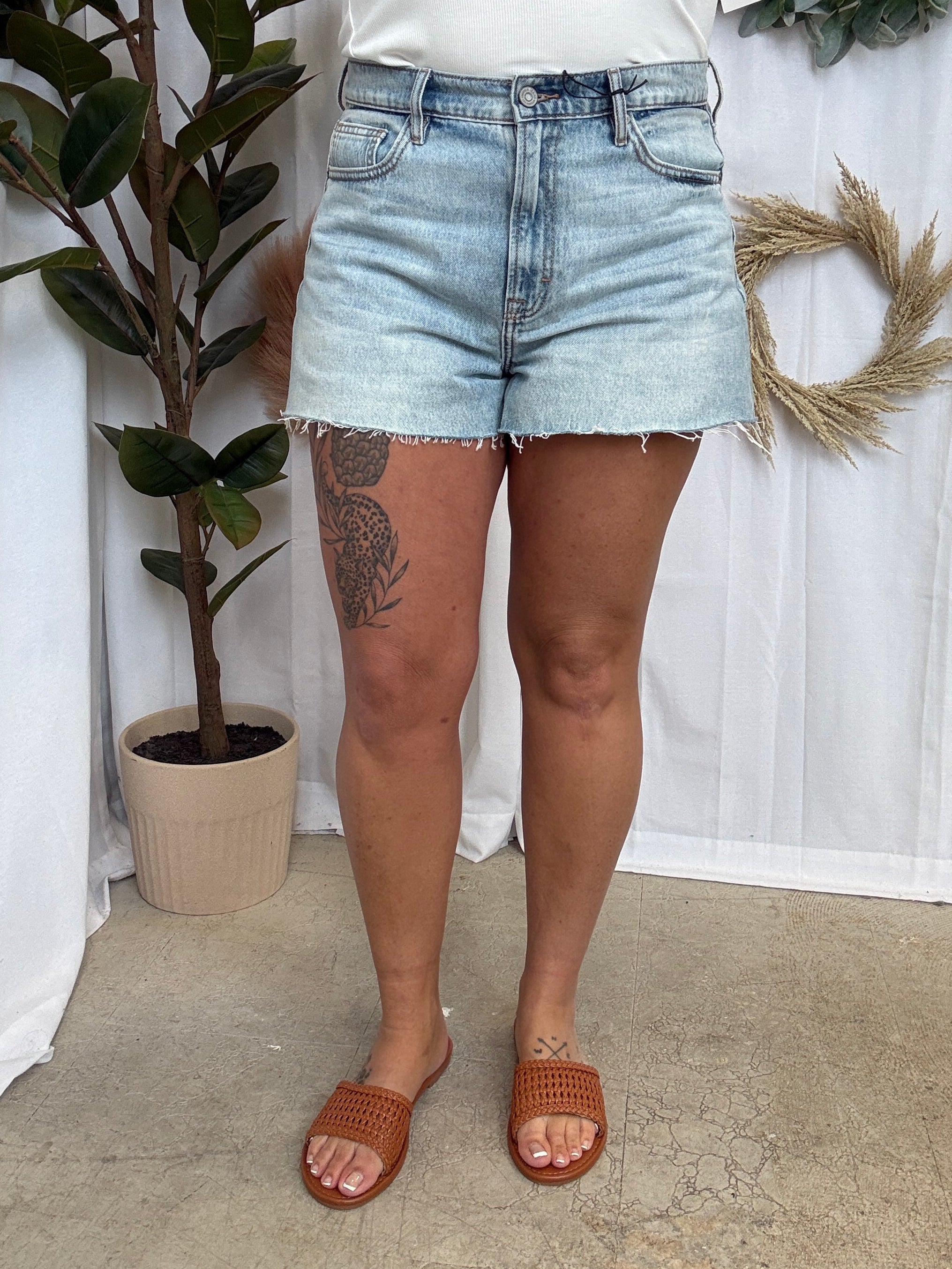 Hidden Ava A Line Shorts-Shorts-Hidden-The Silo Boutique, Women's Fashion Boutique Located in Warren and Grand Forks North Dakota