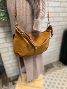 Joy Susan Effie Hobo Purse-Golden Tan-Purses-joy susan-The Silo Boutique, Women's Fashion Boutique Located in Warren and Grand Forks North Dakota