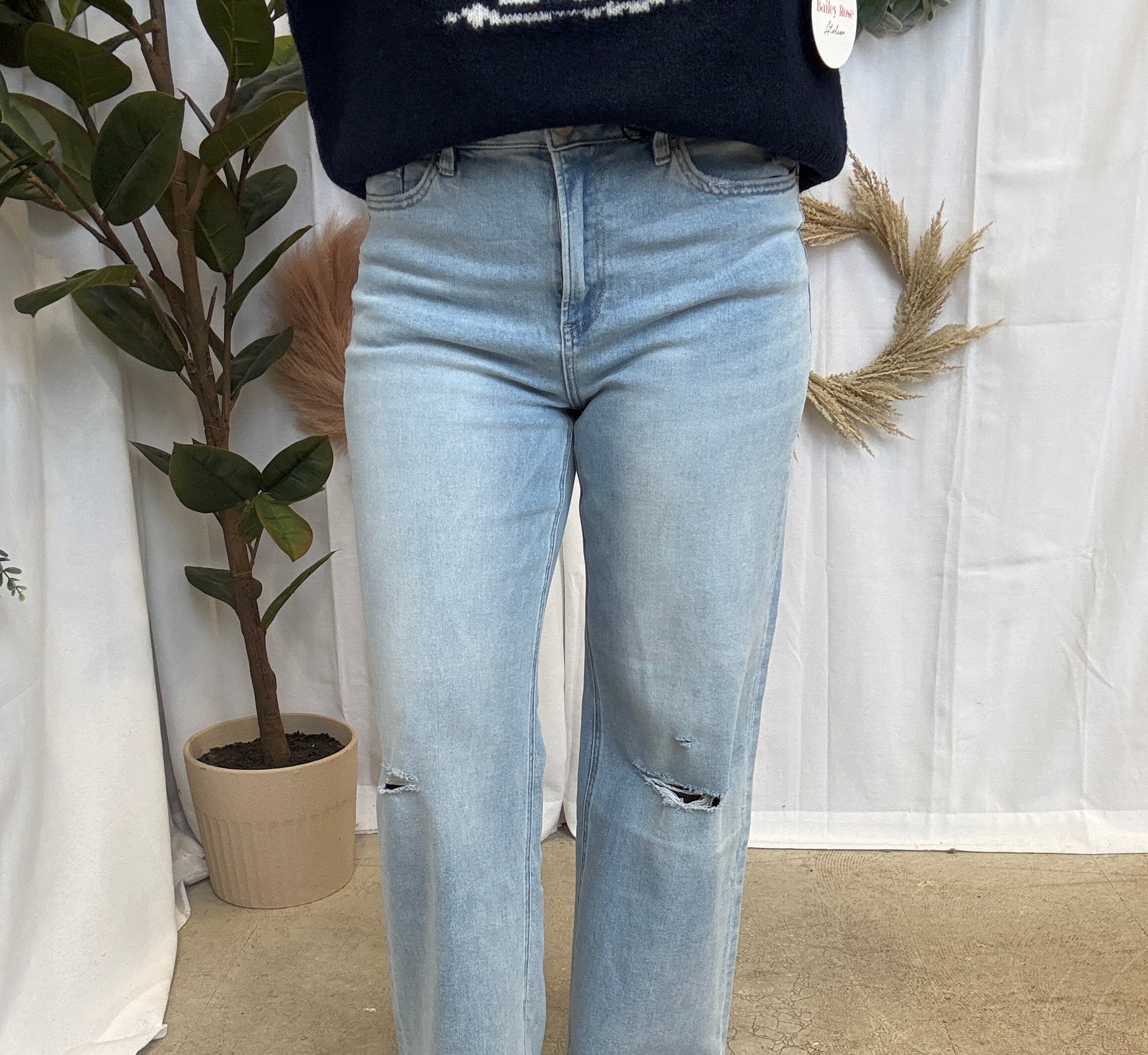Mica Acai Blue Jeans-Jeans-mica-The Silo Boutique, Women's Fashion Boutique Located in Warren and Grand Forks North Dakota