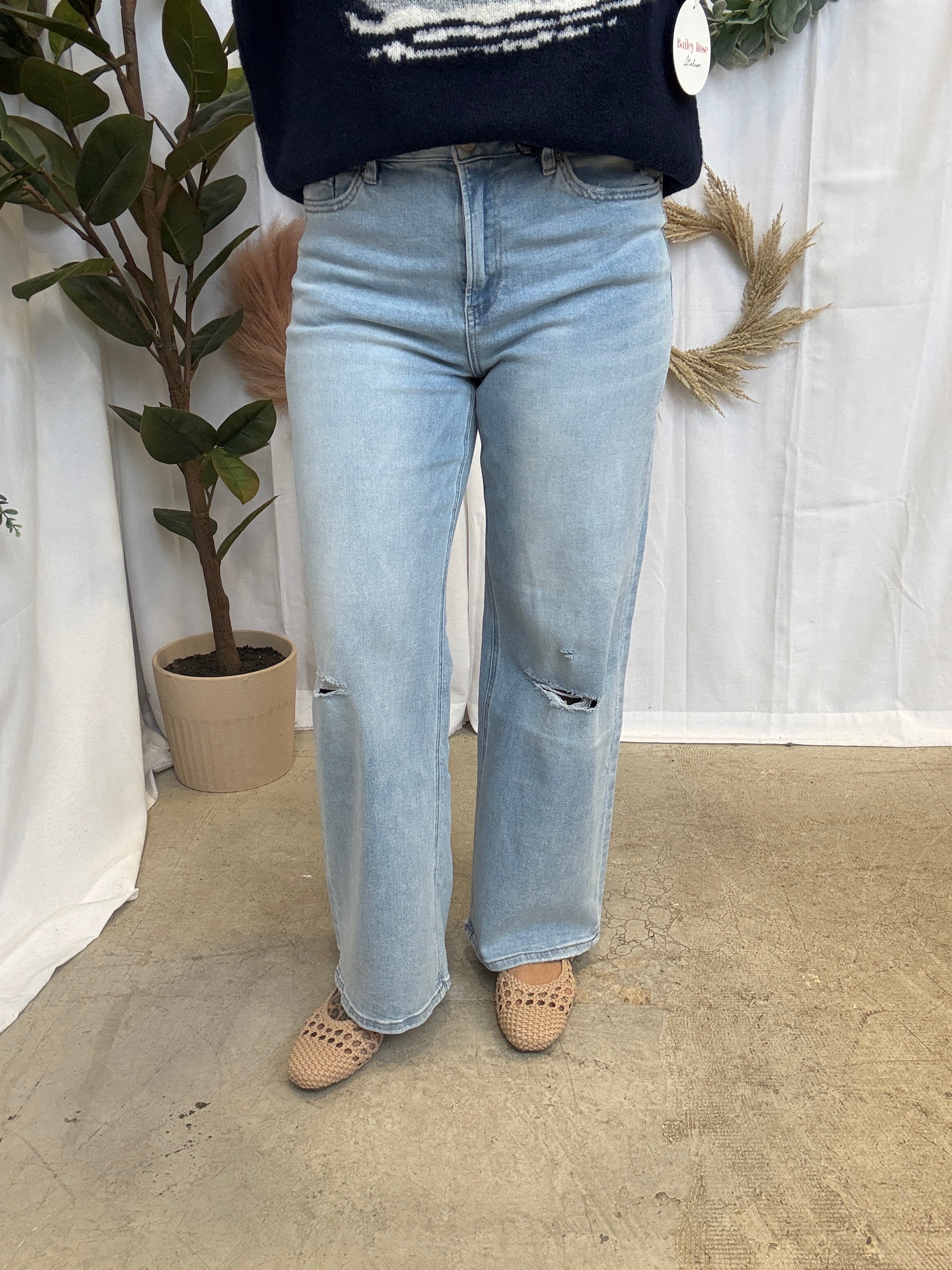 Mica Acai Blue Jeans-Jeans-mica-The Silo Boutique, Women's Fashion Boutique Located in Warren and Grand Forks North Dakota