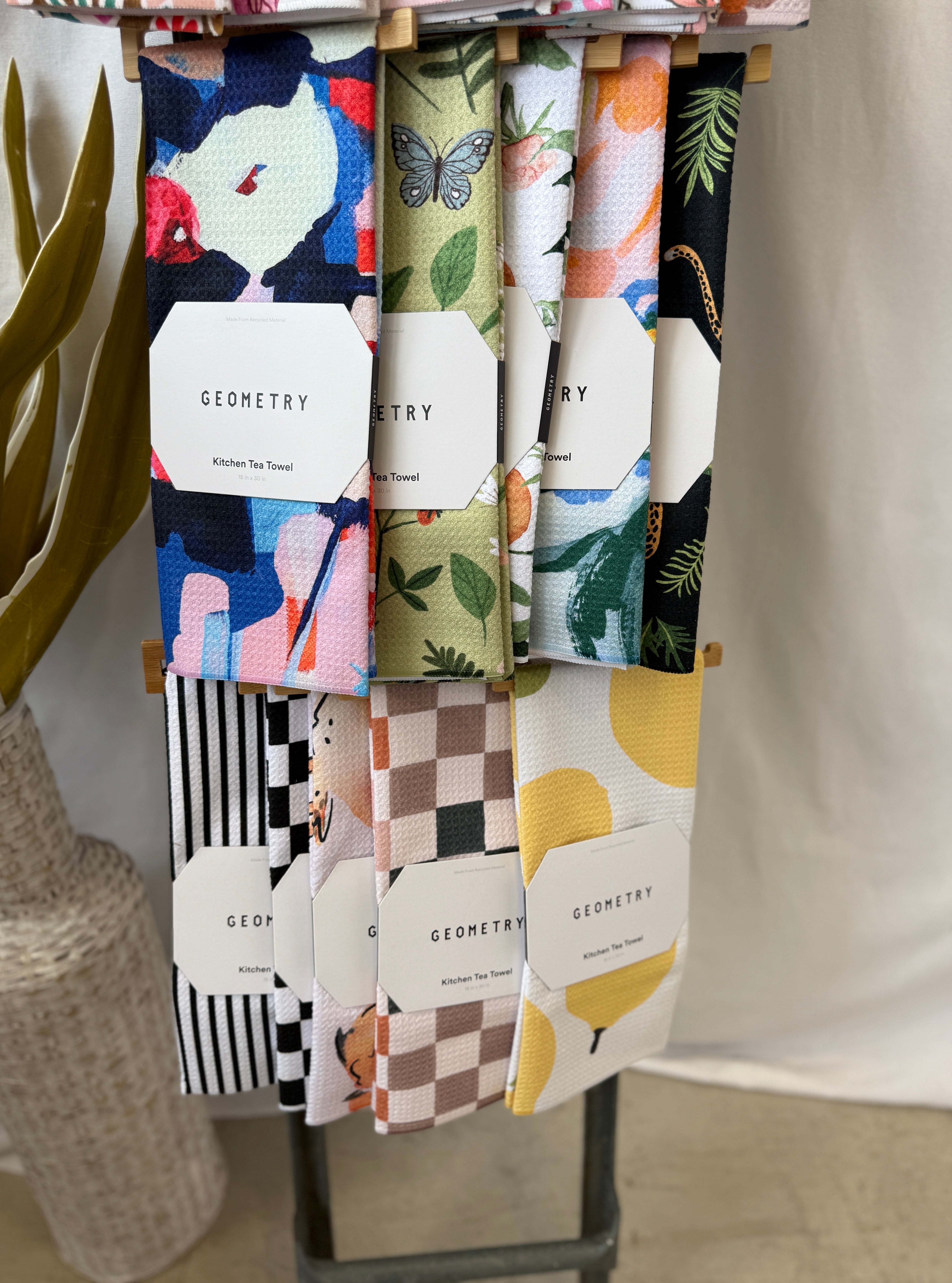 Geometry Tea Towel-dish cloth-geometry-The Silo Boutique, Women's Fashion Boutique Located in Warren and Grand Forks North Dakota