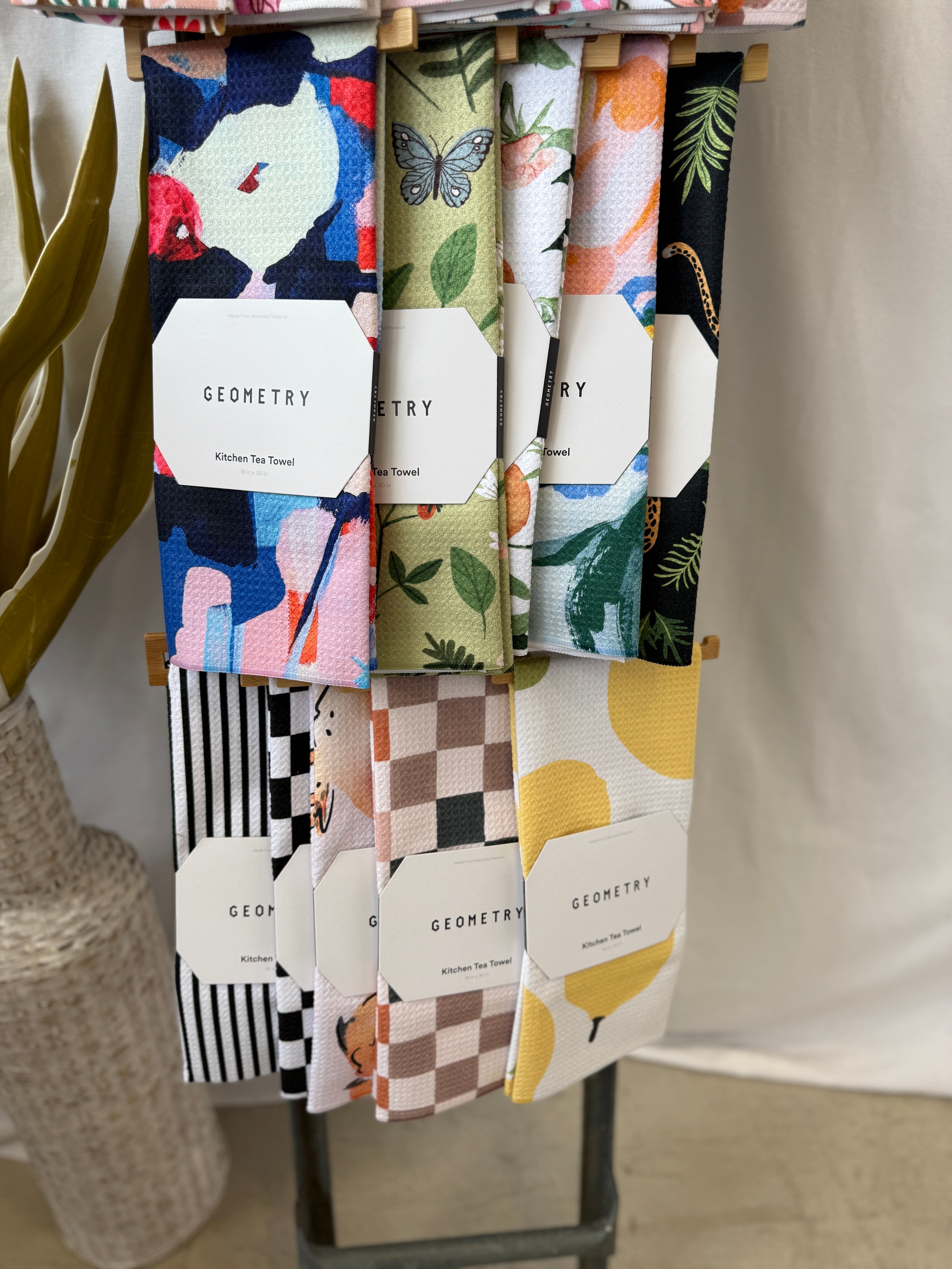 Geometry Tea Towel-dish cloth-geometry-The Silo Boutique, Women's Fashion Boutique Located in Warren and Grand Forks North Dakota