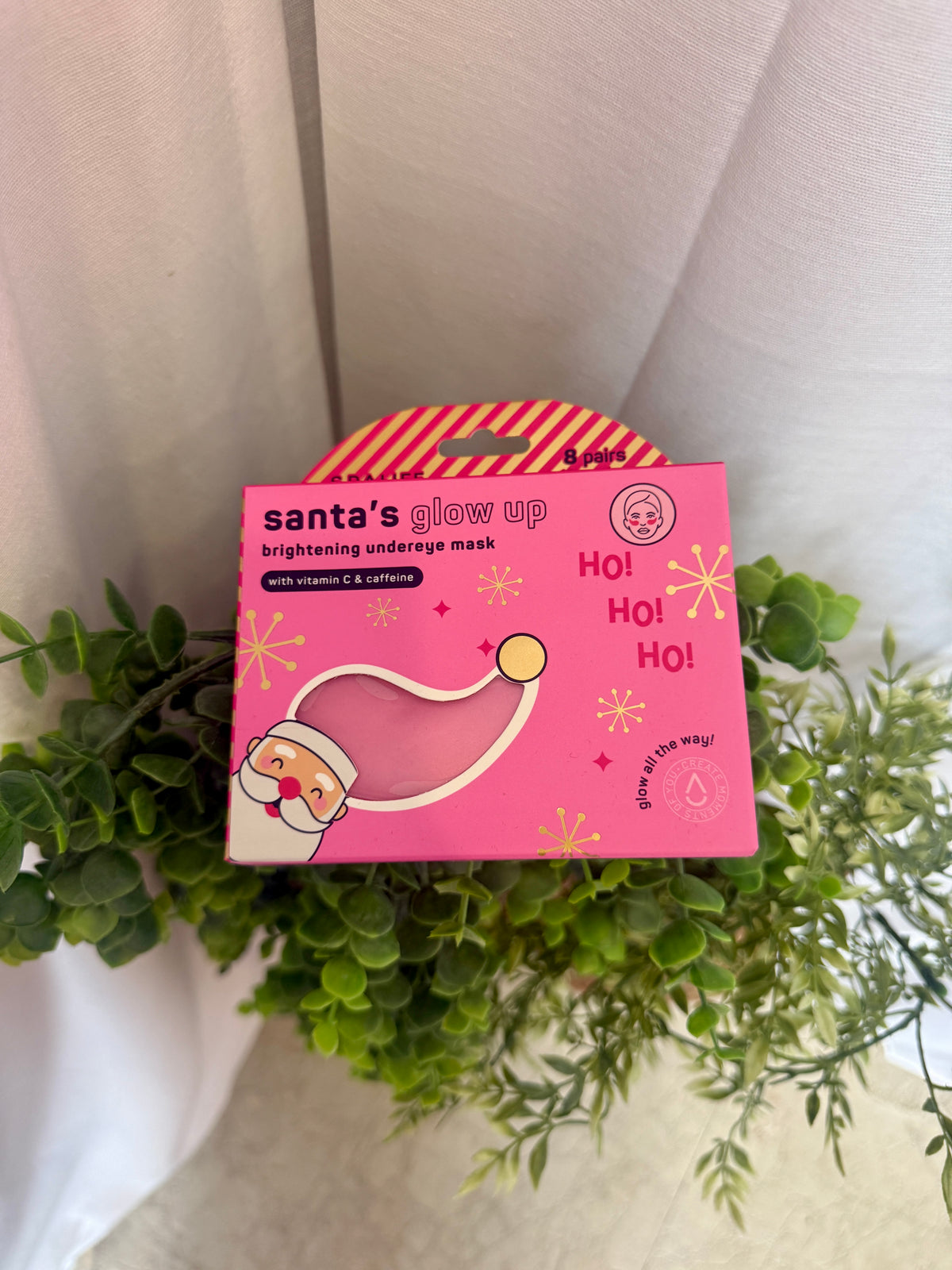 Santa's Glow Up Eye Patch-Beauty-spa life-The Silo Boutique, Women's Fashion Boutique Located in Warren and Grand Forks North Dakota