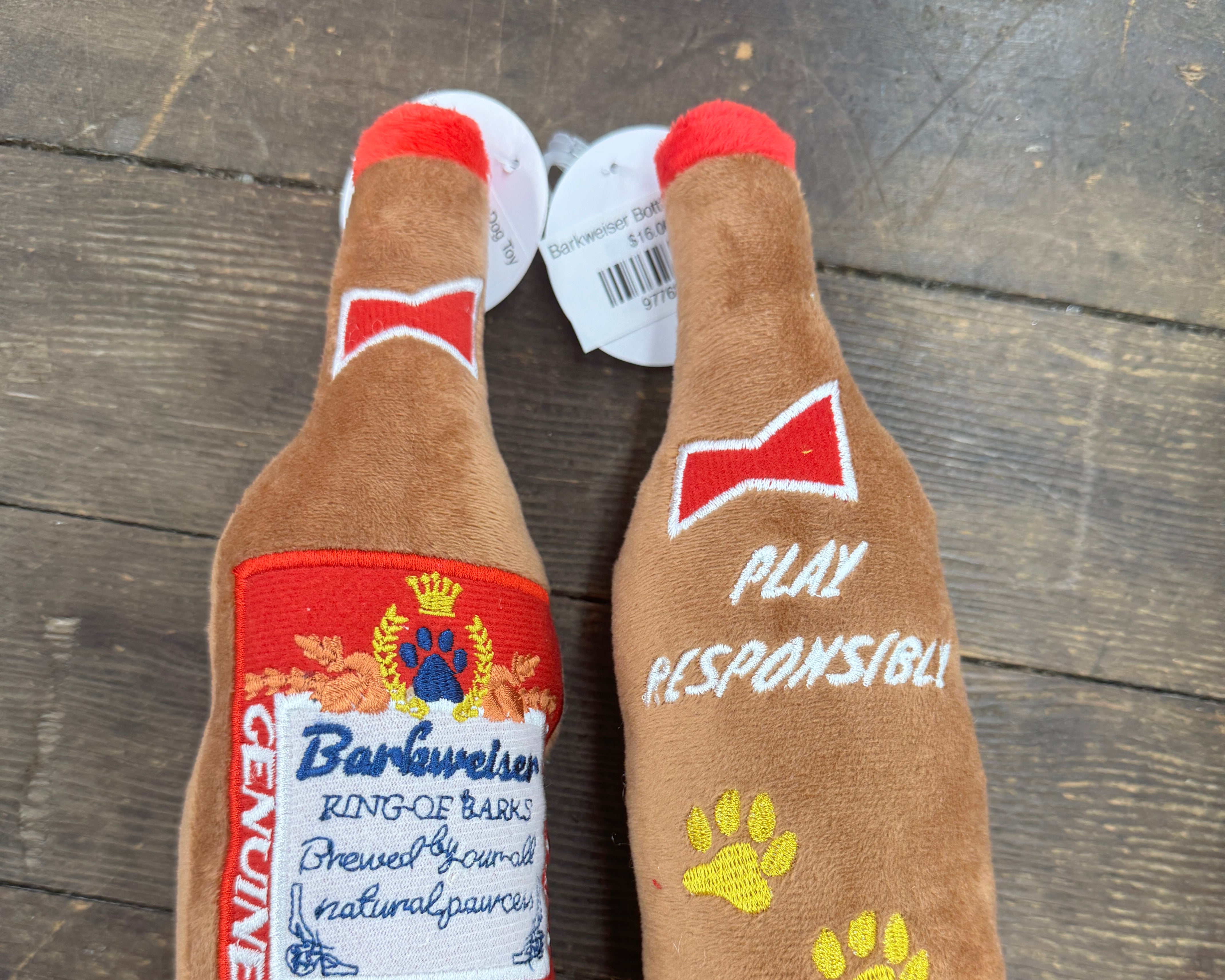 Barkweiser Bottle Dog Toy-Dog Toys-haute diggity-The Silo Boutique, Women's Fashion Boutique Located in Warren and Grand Forks North Dakota