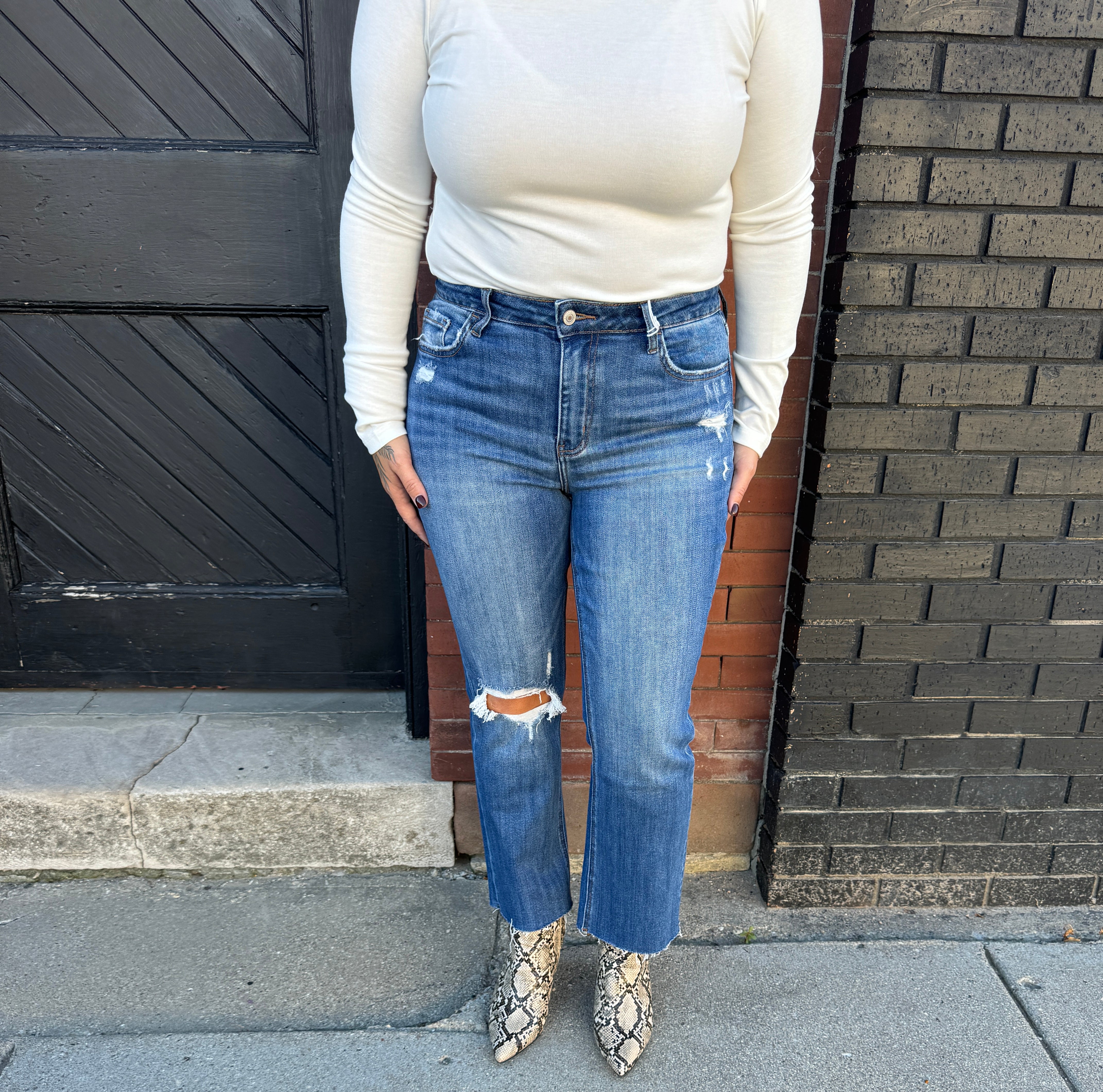 Lovervet Receptive Jeans-Final Sale-Jeans-lovervet-The Silo Boutique, Women's Fashion Boutique Located in Warren and Grand Forks North Dakota