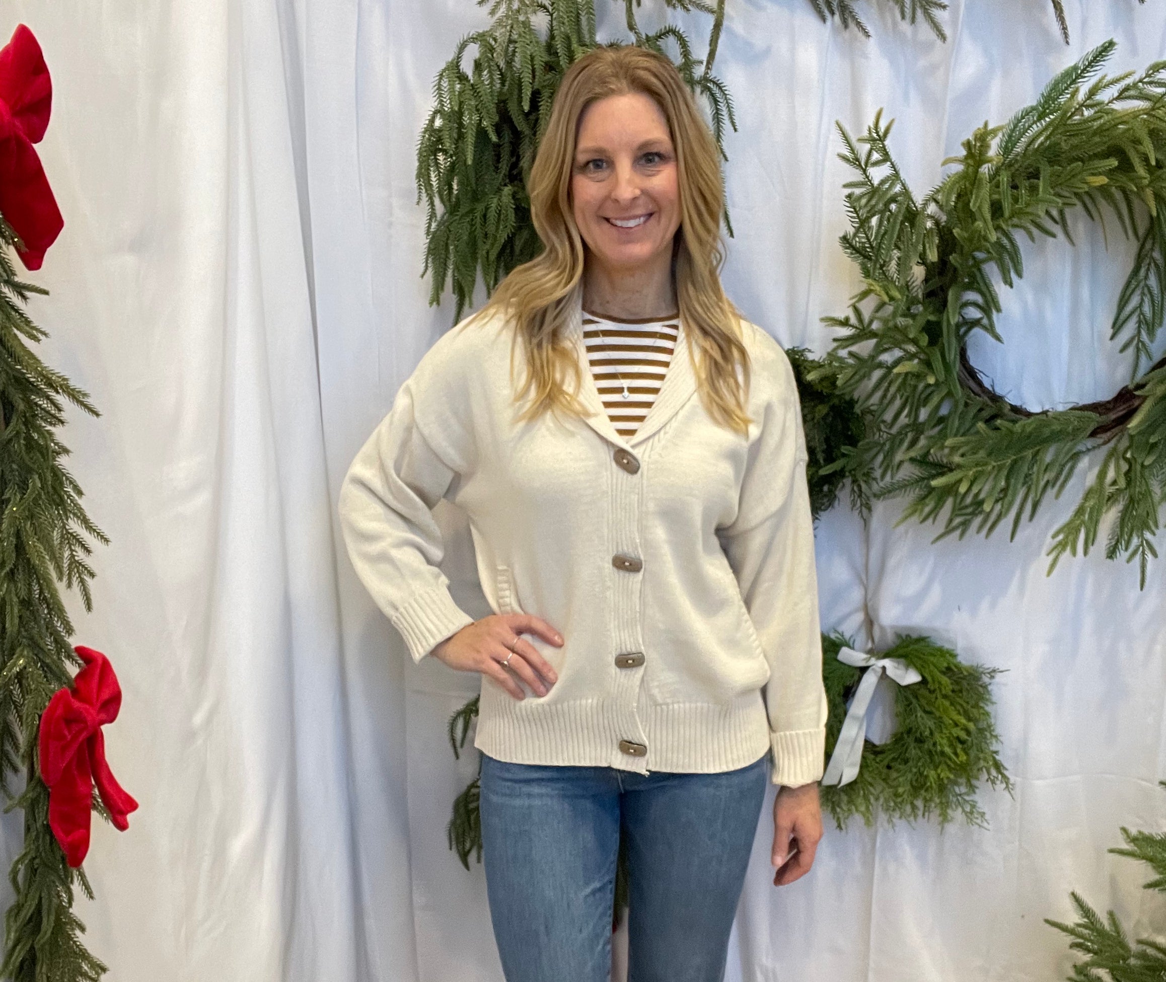 Camp Toggle Cardigan-Cardigans-blu pepper-The Silo Boutique, Women's Fashion Boutique Located in Warren and Grand Forks North Dakota