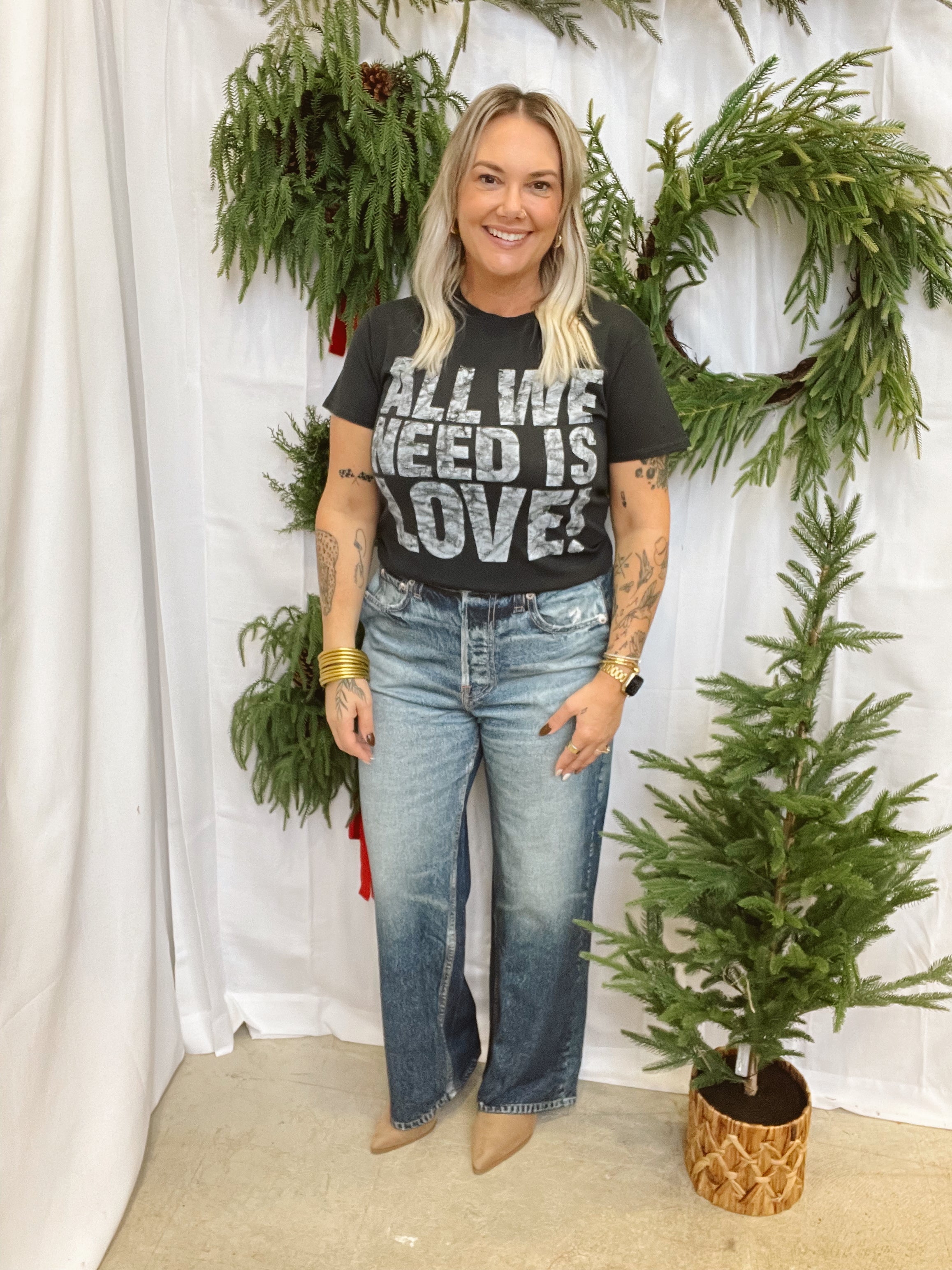 Elan Jenna Sweatpant Jeans-Jeans-elan-The Silo Boutique, Women's Fashion Boutique Located in Warren and Grand Forks North Dakota