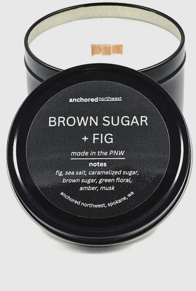 Anchored Northwest Tin Candles-Candles-anchored Northwest-The Silo Boutique, Women's Fashion Boutique Located in Warren and Grand Forks North Dakota