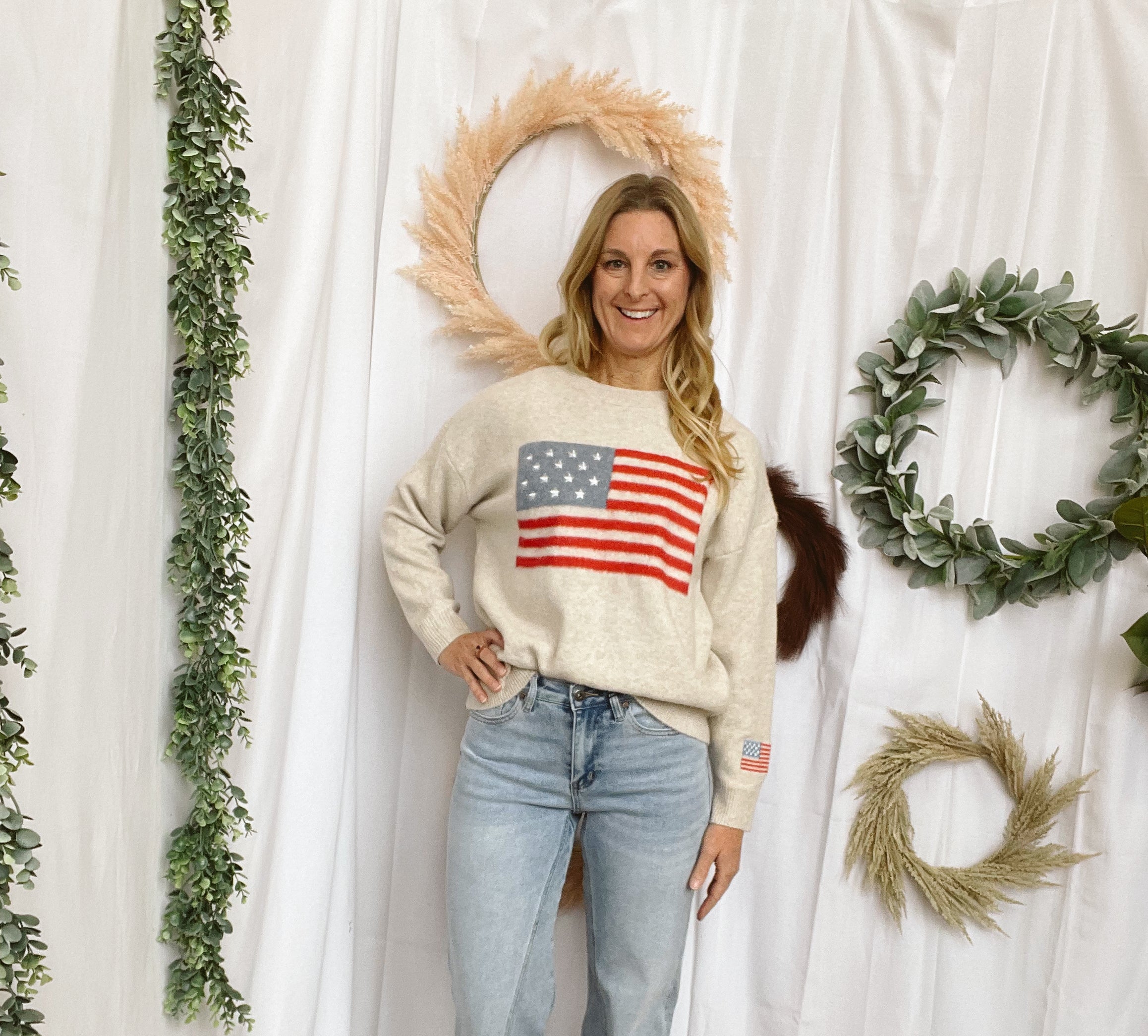 Le Lis Oatmeal Sweater-Sweaters-lelis-The Silo Boutique, Women's Fashion Boutique Located in Warren and Grand Forks North Dakota