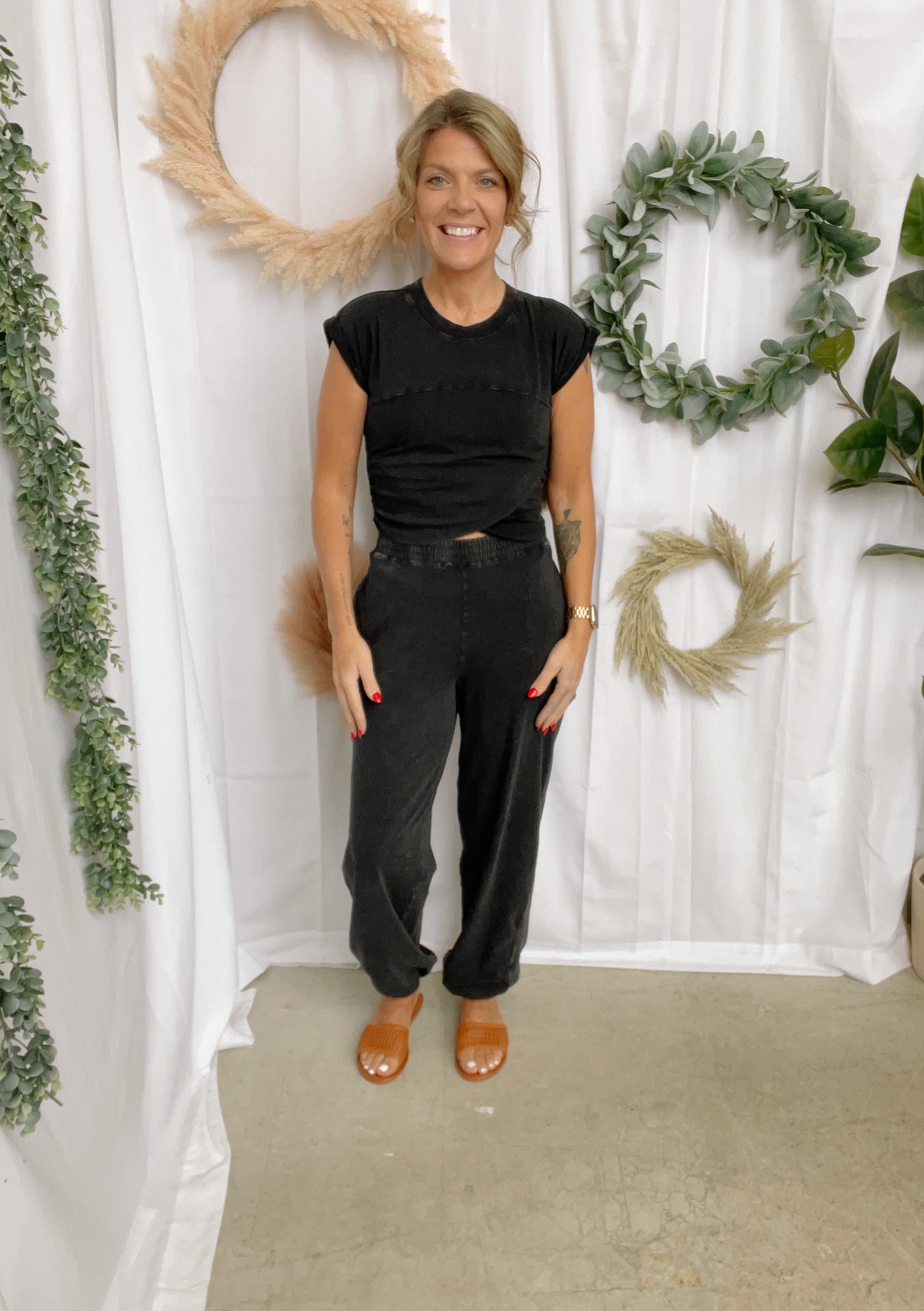 In the Moves Set-Black-Outfit Sets-hyfve-The Silo Boutique, Women's Fashion Boutique Located in Warren and Grand Forks North Dakota