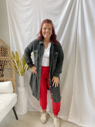 True Red Soft Jogger Pants-joggers-rae mode-The Silo Boutique, Women's Fashion Boutique Located in Warren and Grand Forks North Dakota