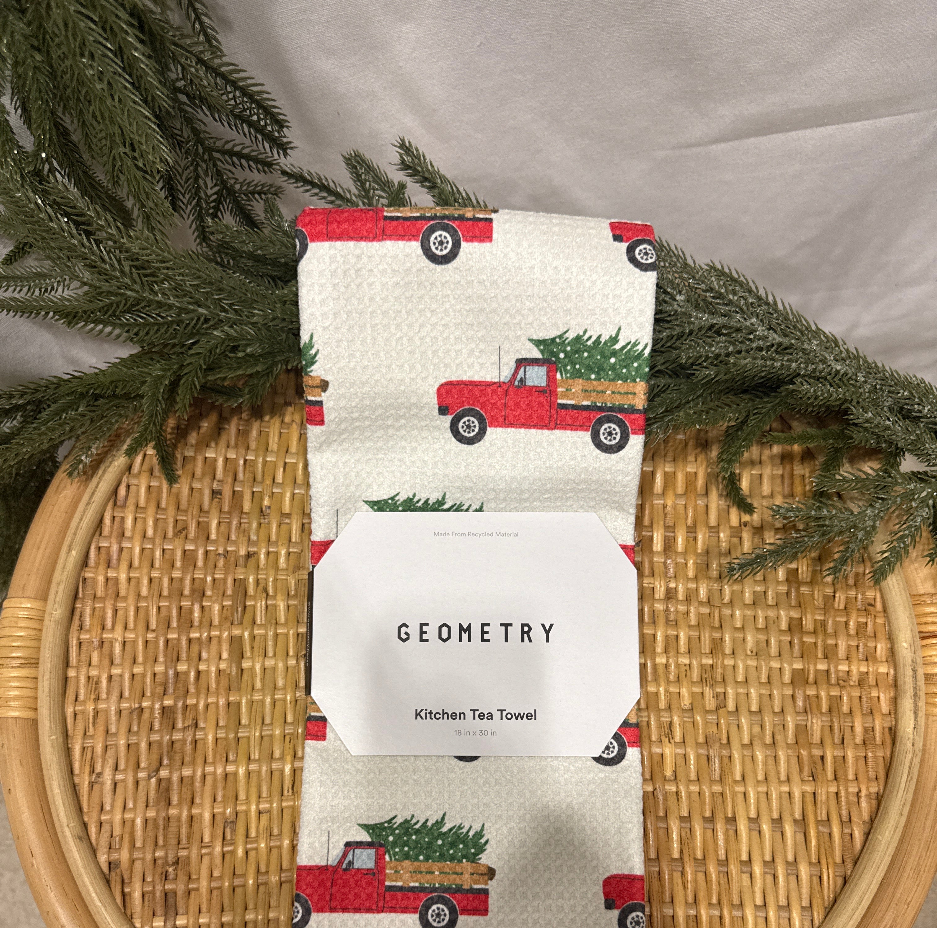 Geometry Tea Towel-dish cloth-geometry-The Silo Boutique, Women's Fashion Boutique Located in Warren and Grand Forks North Dakota