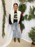 Elan Skye Vest-White-vests-elan-The Silo Boutique, Women's Fashion Boutique Located in Warren and Grand Forks North Dakota