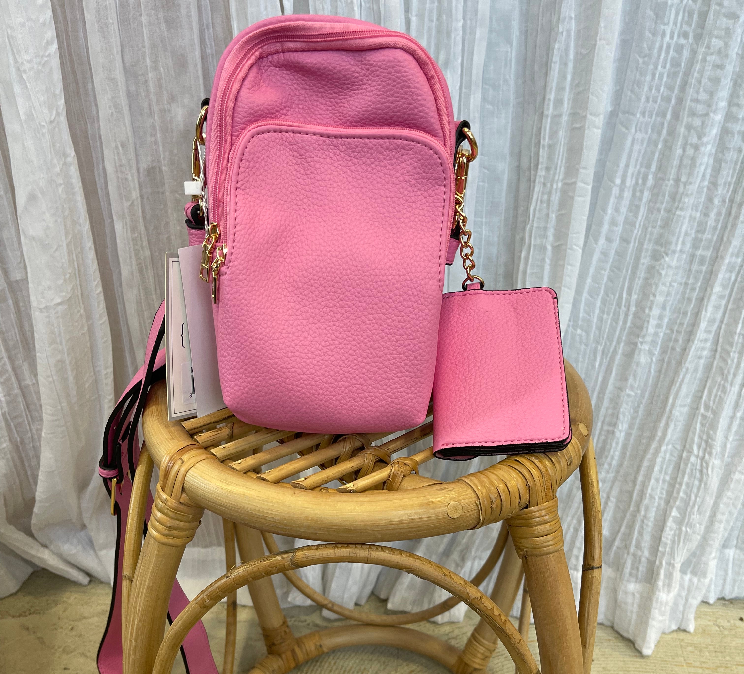 Jen and Co Parker Purse-Pink-Jen and Co-The Silo Boutique, Women's Fashion Boutique Located in Warren and Grand Forks North Dakota