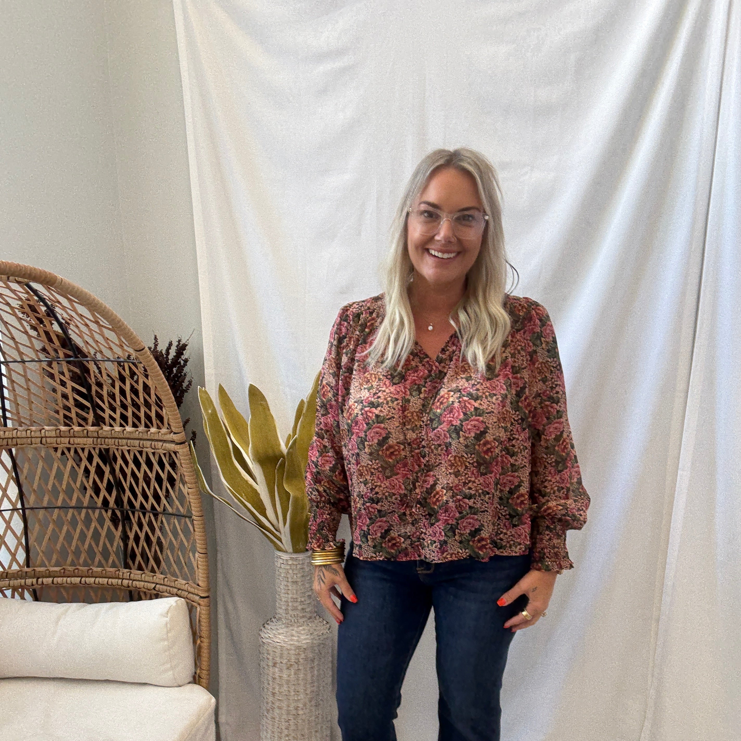 Riley Risen Dark Straight Jeans-Final Sale-Jeans-risen-The Silo Boutique, Women's Fashion Boutique Located in Warren and Grand Forks North Dakota