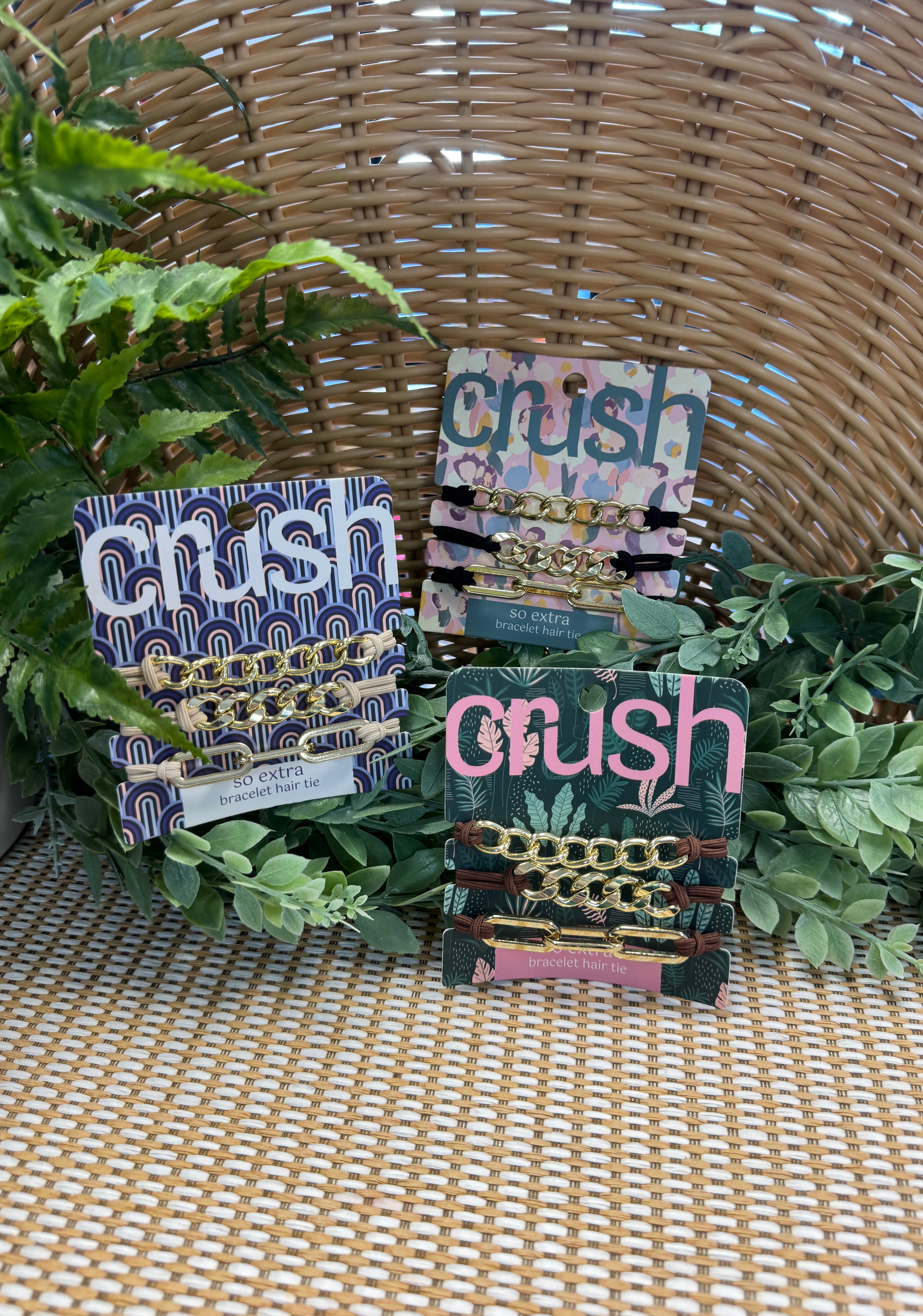 Crush Bracelet Hair Ties-Hair Accessories-dm-The Silo Boutique, Women's Fashion Boutique Located in Warren and Grand Forks North Dakota