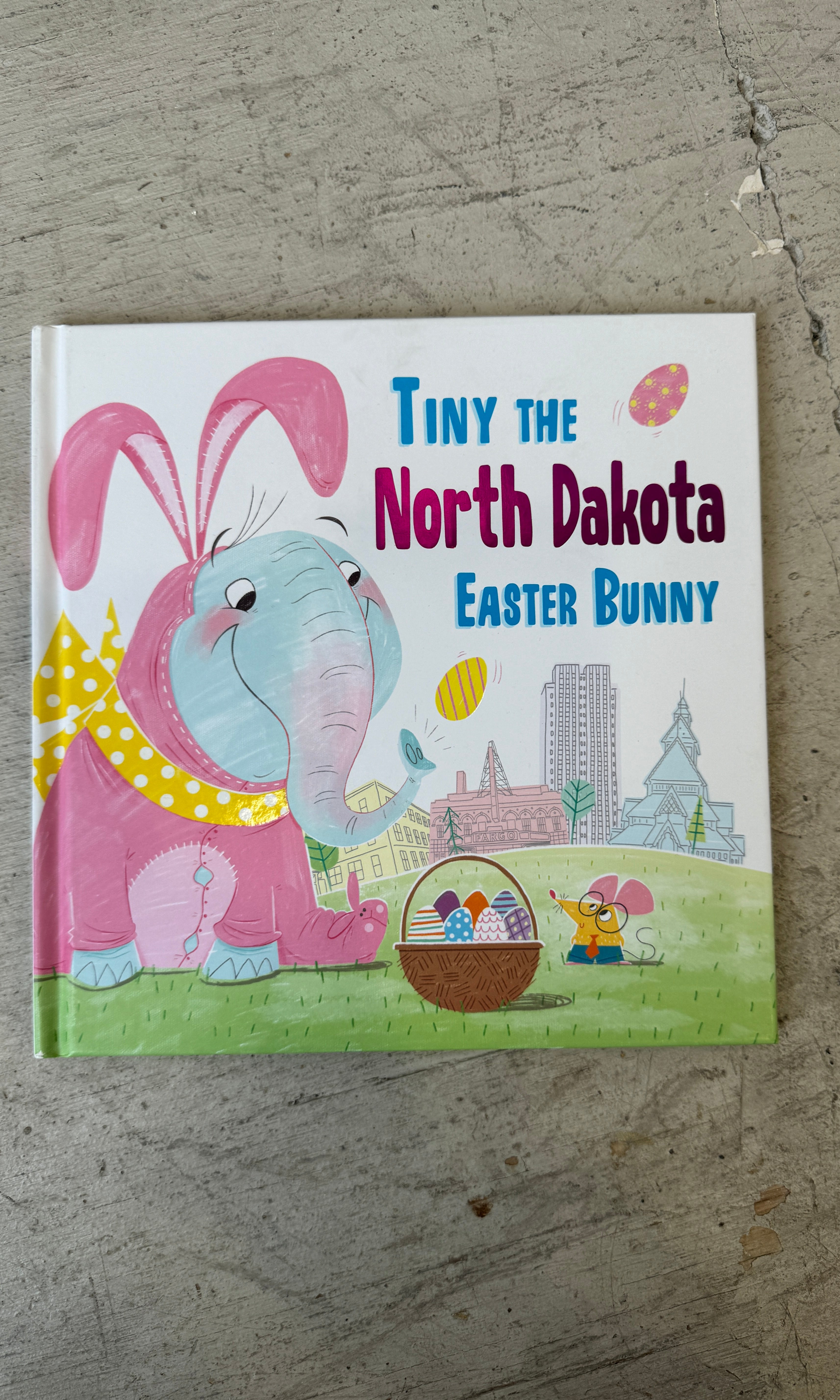 Tiny the North Dakota Easter Bunny-Books-fair-The Silo Boutique, Women's Fashion Boutique Located in Warren and Grand Forks North Dakota