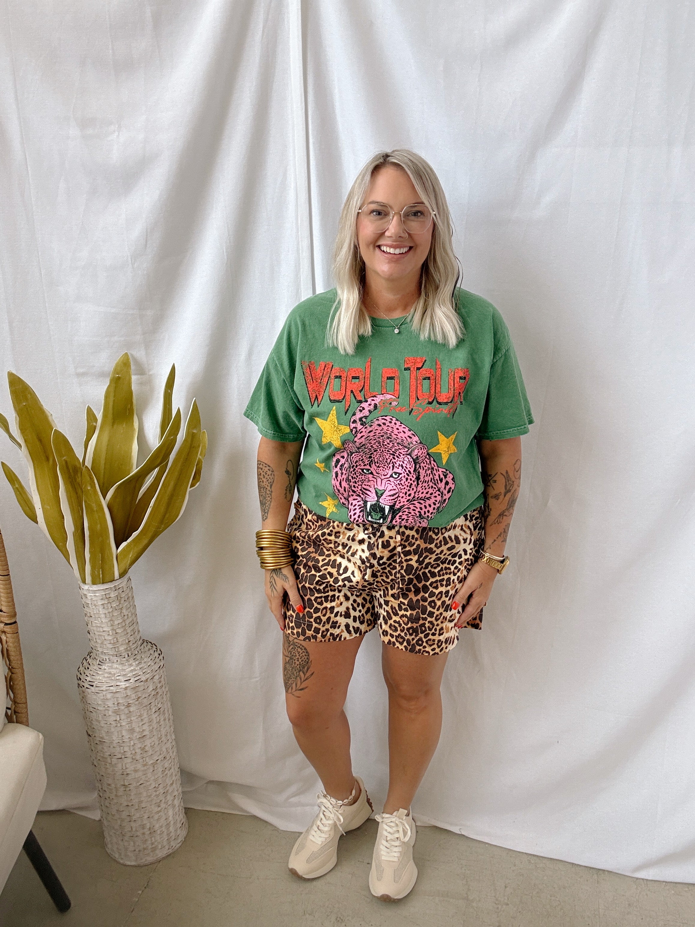 Green World Free Spirit Tee-Graphic Tees-Sweet Claire-The Silo Boutique, Women's Fashion Boutique Located in Warren and Grand Forks North Dakota