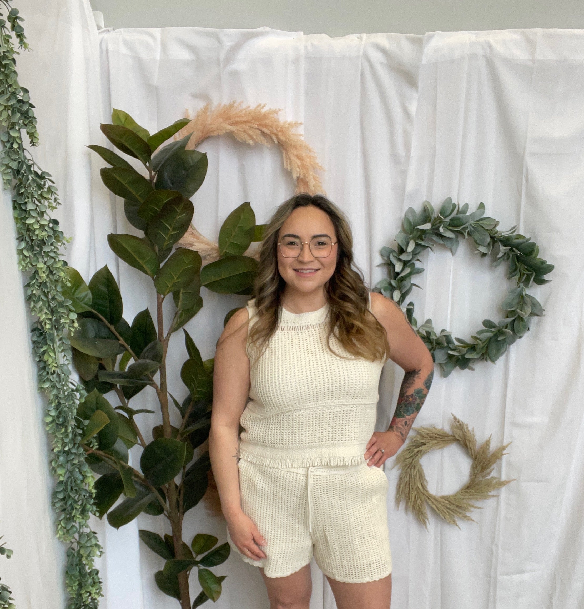 Skies Crochet Shorts-Ivory-Shorts-skies are blue-The Silo Boutique, Women's Fashion Boutique Located in Warren and Grand Forks North Dakota