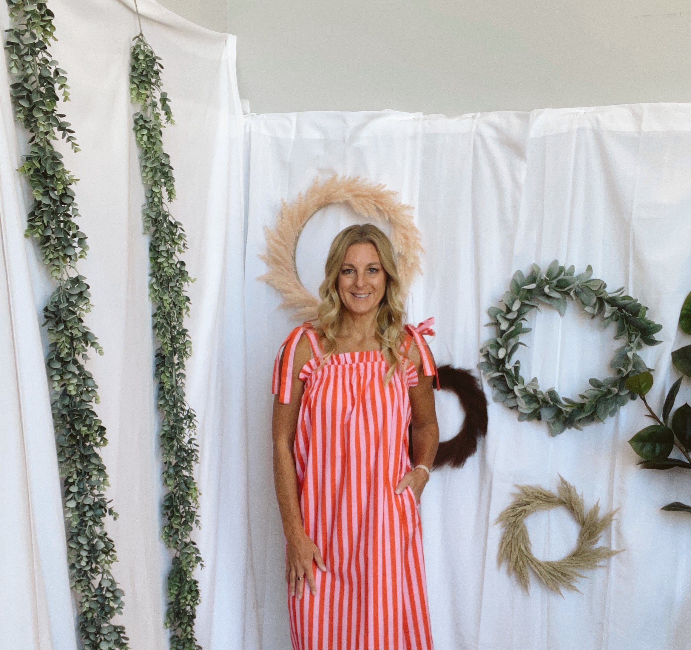 Punchy Pink Red Dress-Dresses-wishlist-The Silo Boutique, Women's Fashion Boutique Located in Warren and Grand Forks North Dakota