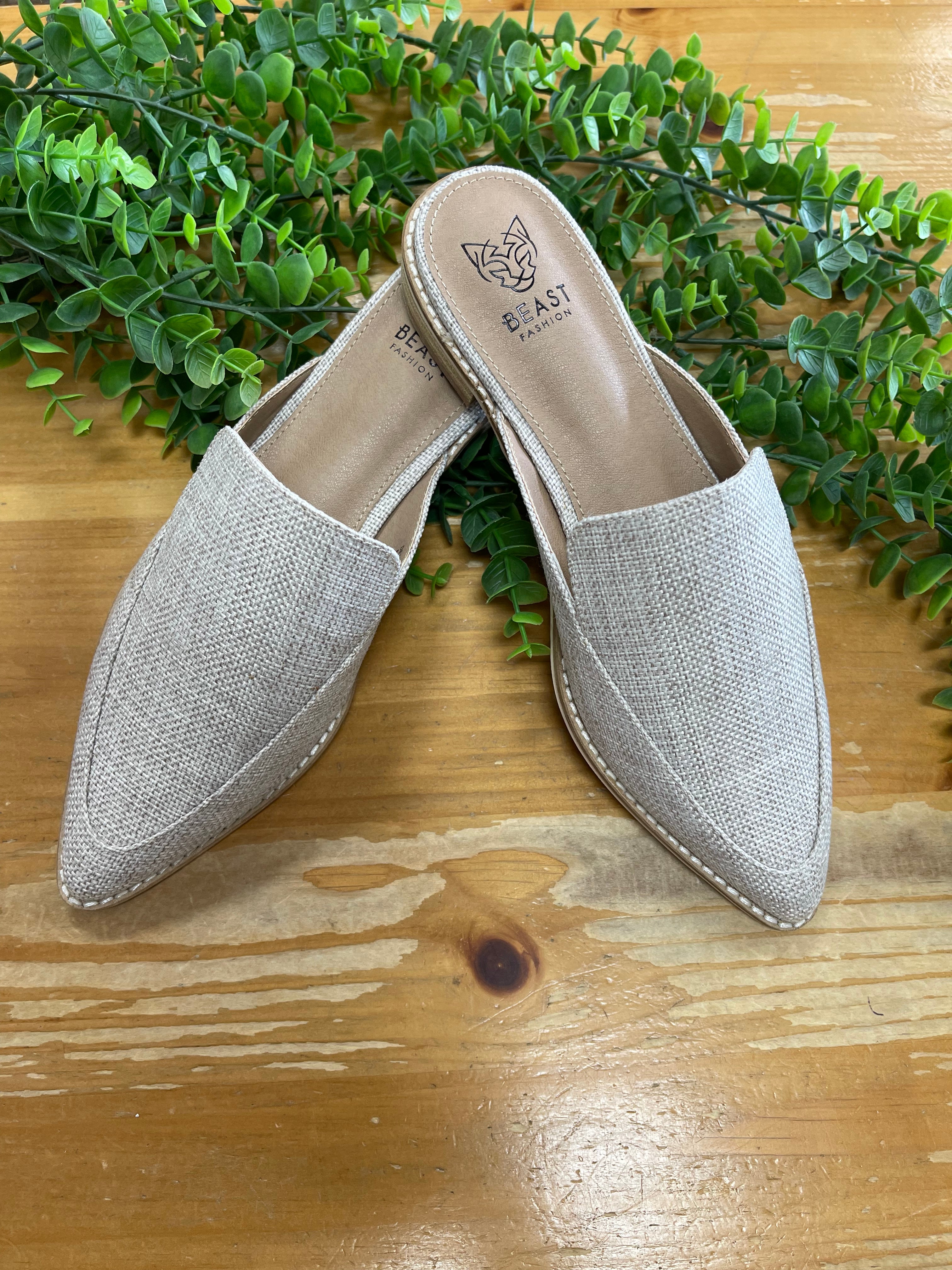 Beast Grim Mule-Taupe-Mules-Beast-The Silo Boutique, Women's Fashion Boutique Located in Warren and Grand Forks North Dakota