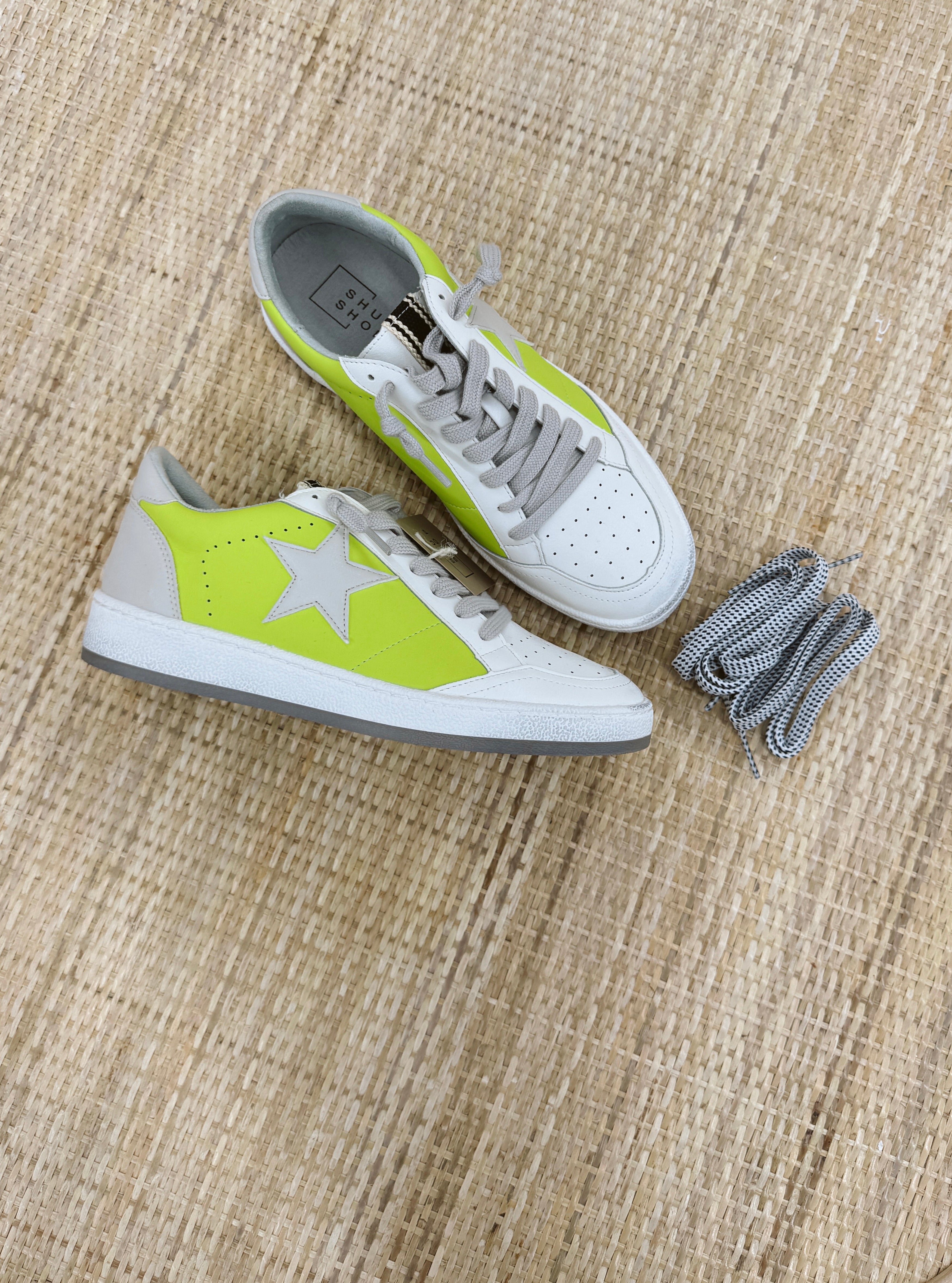 ShuShop Paz Lime Sneaker-Shoes-shushop-The Silo Boutique, Women's Fashion Boutique Located in Warren and Grand Forks North Dakota