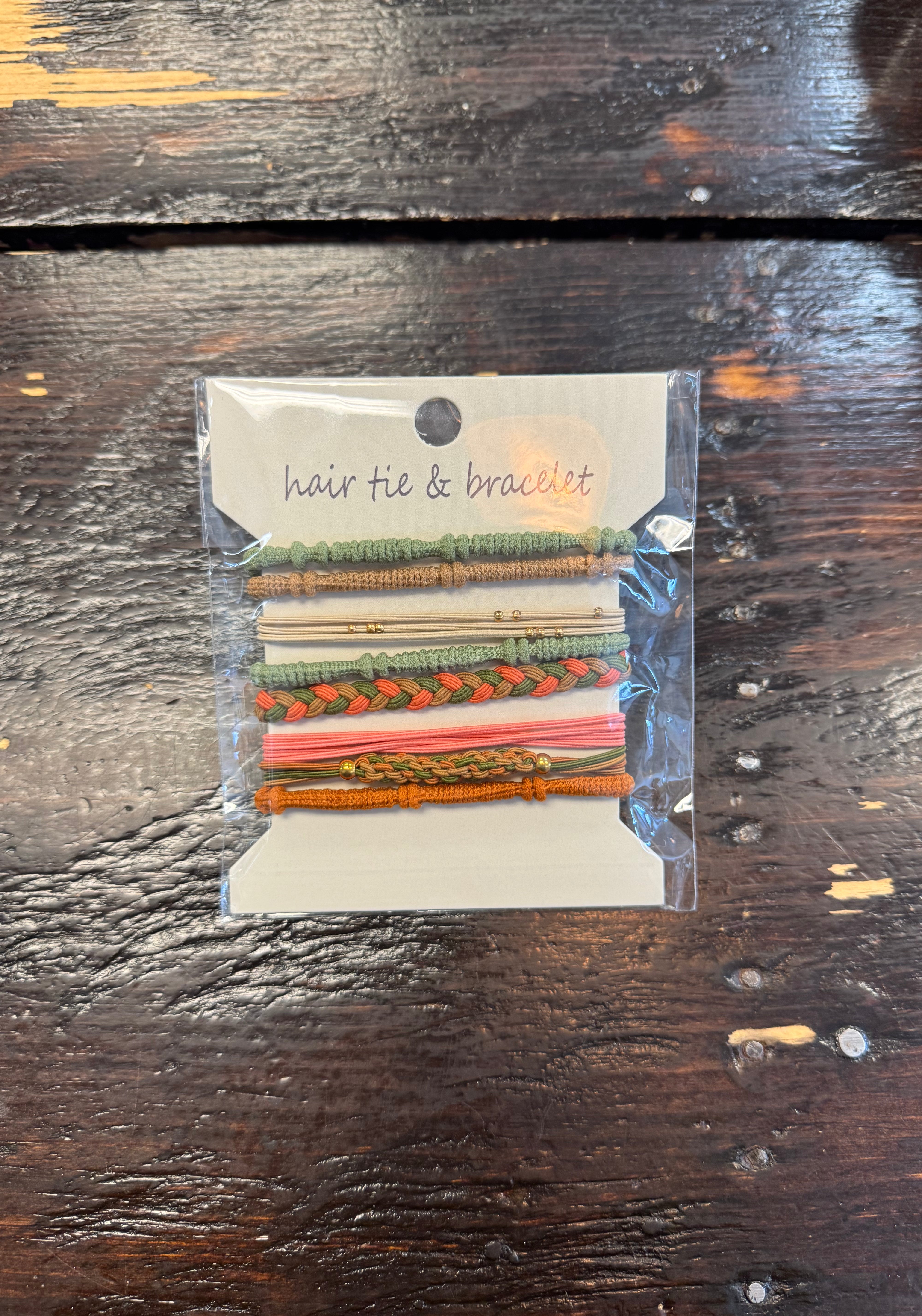 Lynn Hair Ties Bracelet-Bracelets-joss-The Silo Boutique, Women's Fashion Boutique Located in Warren and Grand Forks North Dakota