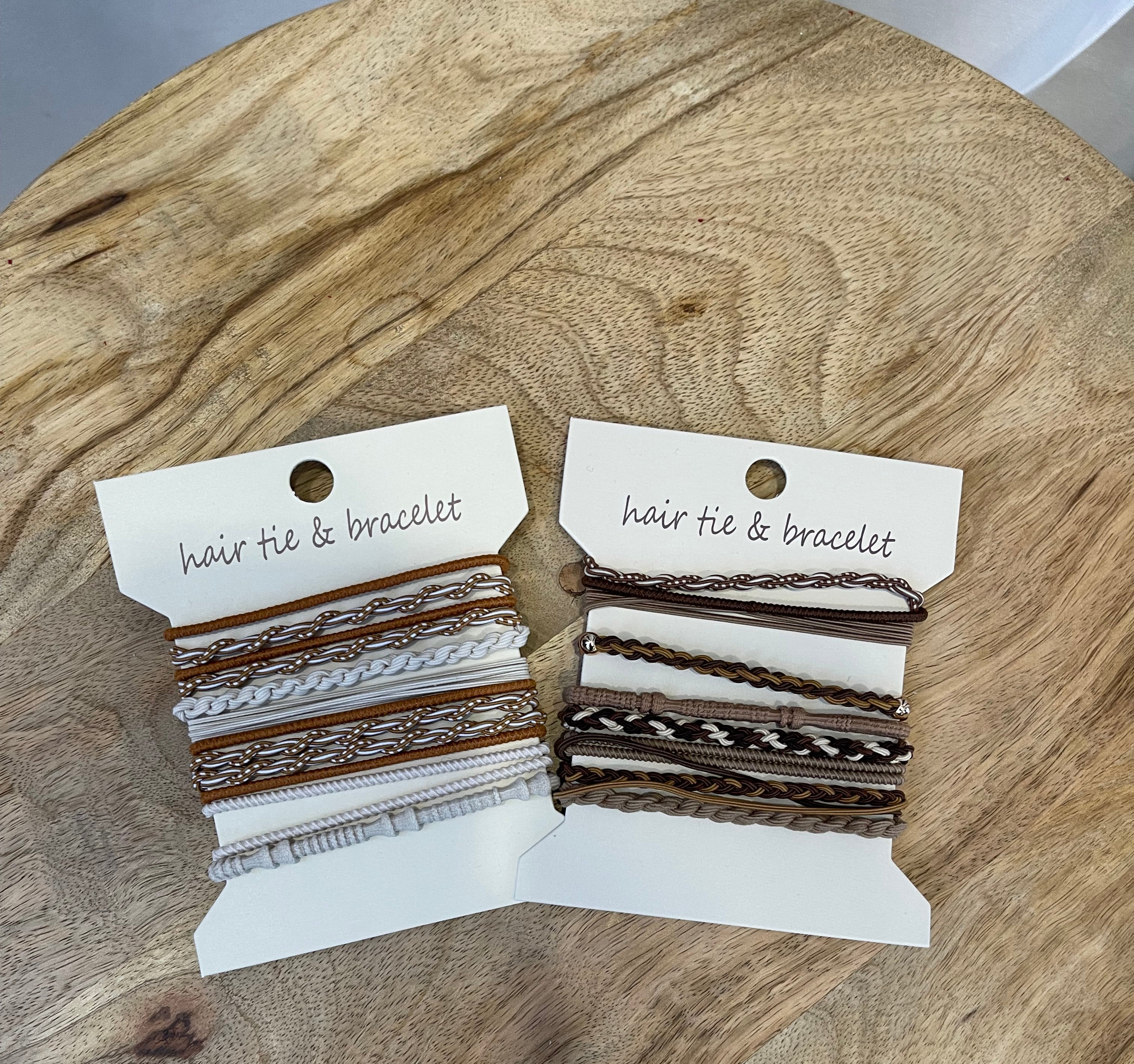 Lynn Hair Ties Bracelet-Bracelets-joss-The Silo Boutique, Women's Fashion Boutique Located in Warren and Grand Forks North Dakota