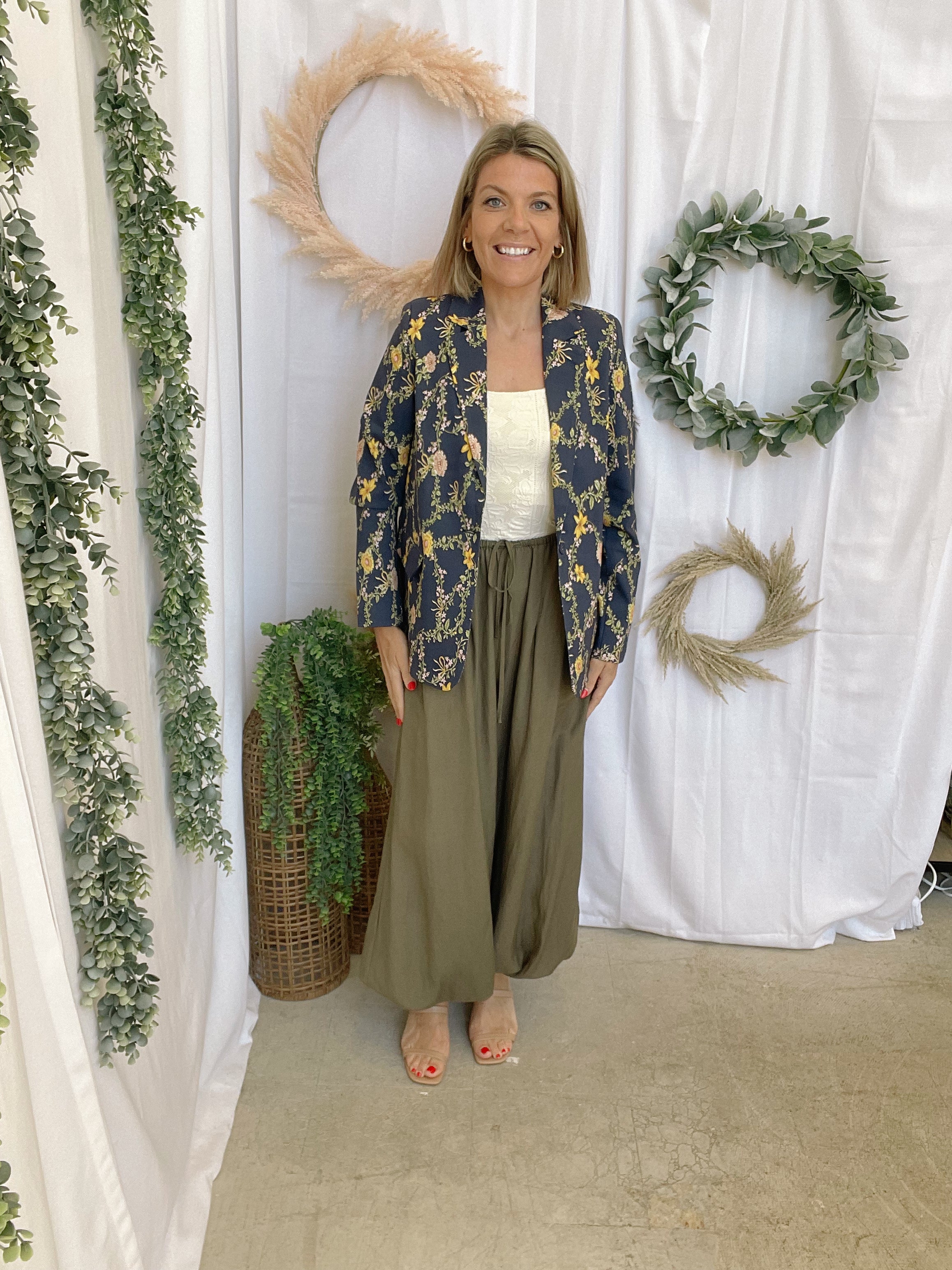 Curds Harem Pants-Pants-curds-The Silo Boutique, Women's Fashion Boutique Located in Warren and Grand Forks North Dakota