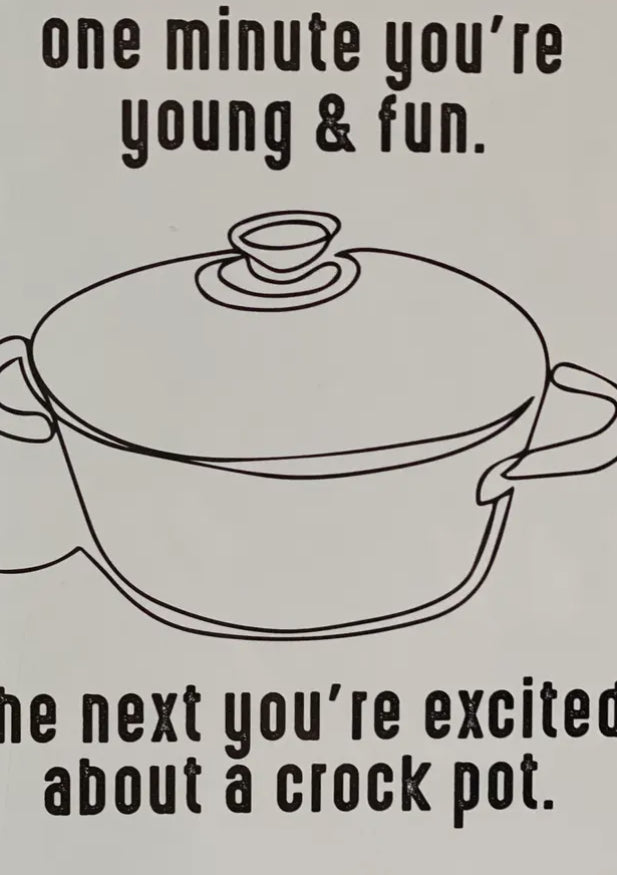 Crockpot Card-Cards-crooked halo-The Silo Boutique, Women's Fashion Boutique Located in Warren and Grand Forks North Dakota