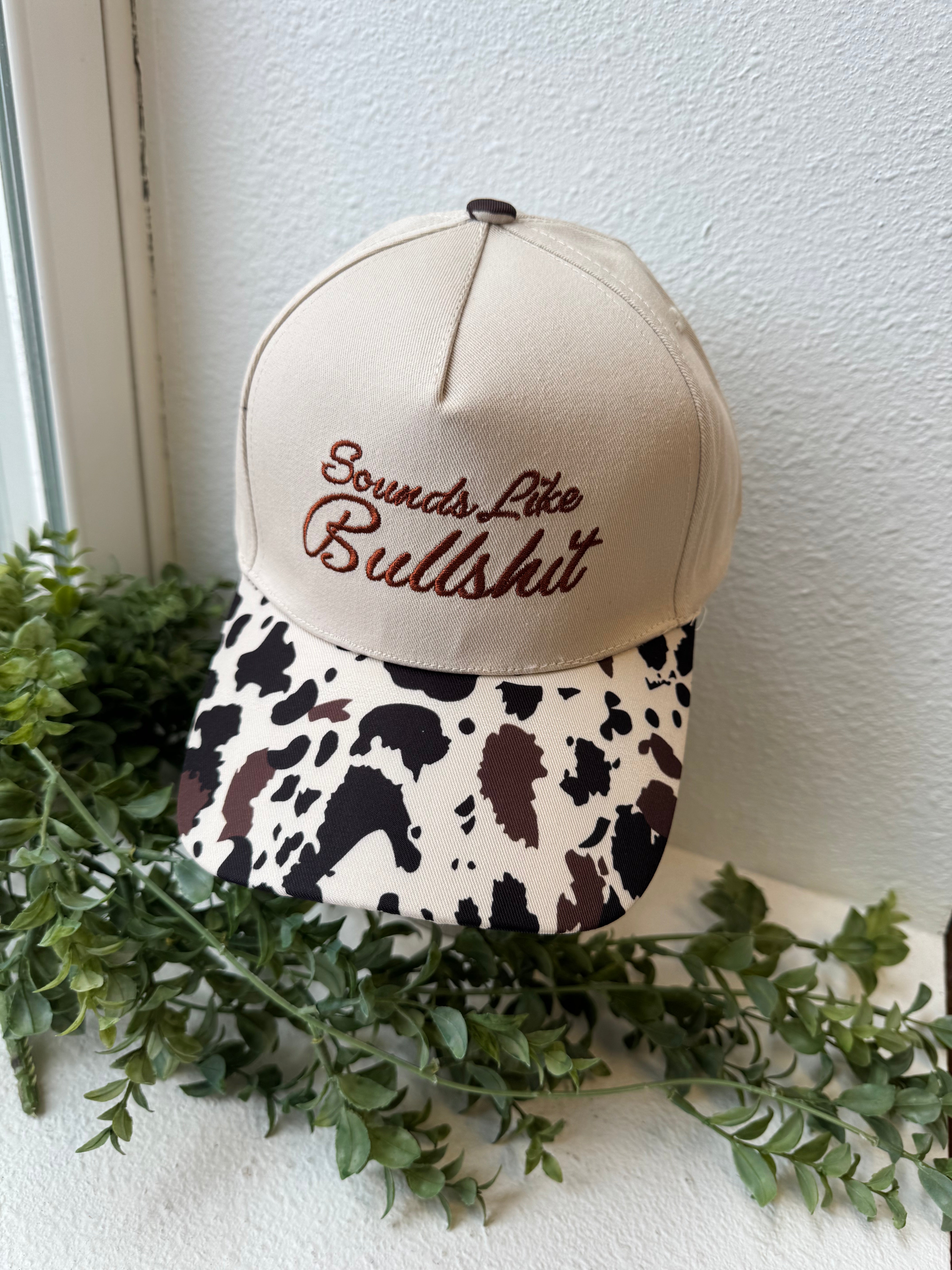 Zen Sounds Like Bullshit Hat-Cow-Hats-Zenana-The Silo Boutique, Women's Fashion Boutique Located in Warren and Grand Forks North Dakota