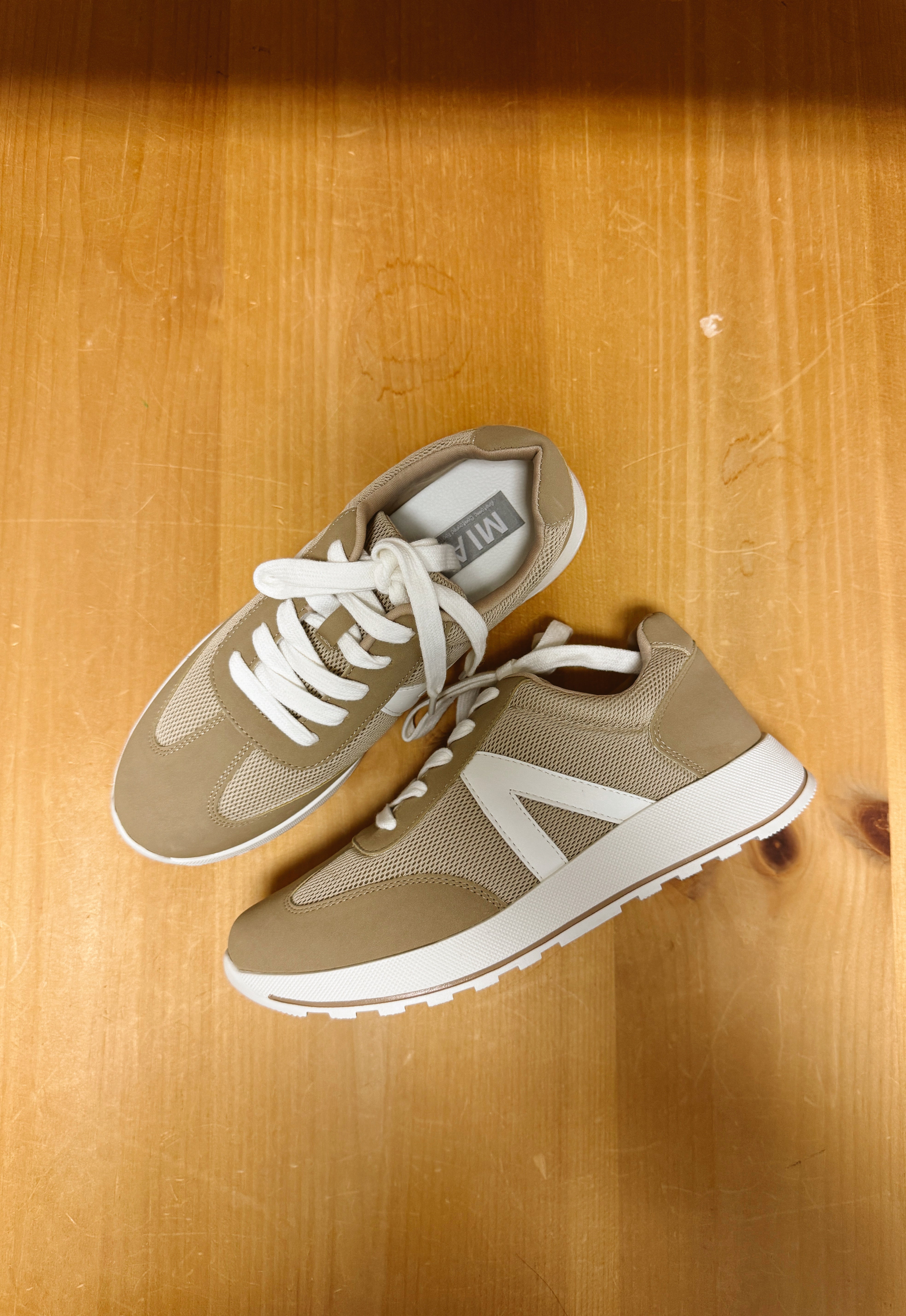 MIA Caddy Sneaker Light Sand-Sneakers-MIA-The Silo Boutique, Women's Fashion Boutique Located in Warren and Grand Forks North Dakota