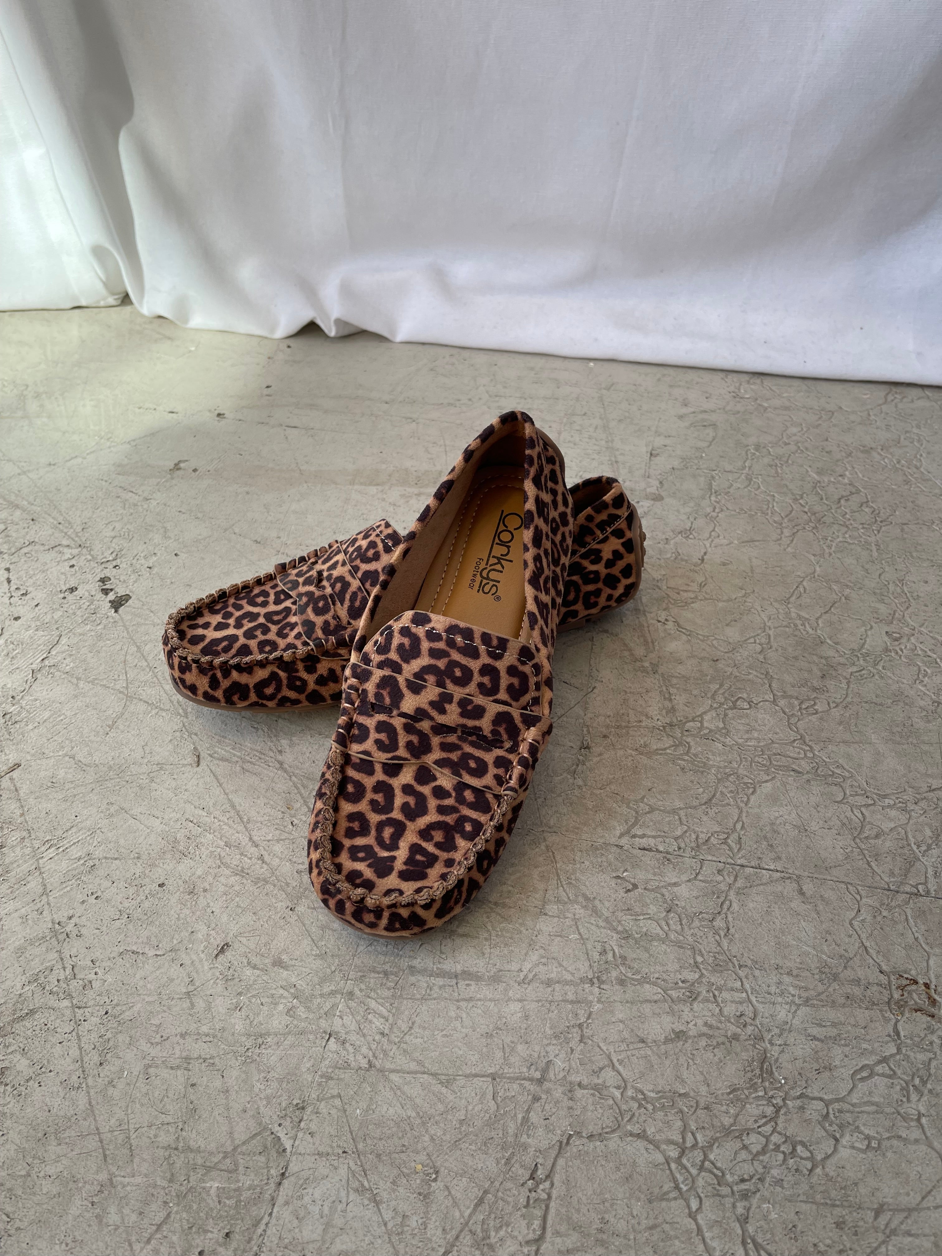 Corky's Penny For Your Thoughts Shoe-Leopard-Shoes-corkys-The Silo Boutique, Women's Fashion Boutique Located in Warren and Grand Forks North Dakota