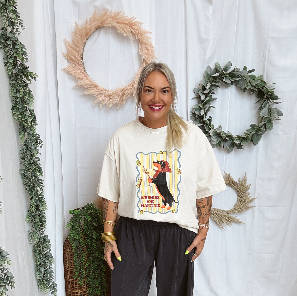 Easy Mineral Washed Pants-Ash Black-Pants-eesome-The Silo Boutique, Women's Fashion Boutique Located in Warren and Grand Forks North Dakota