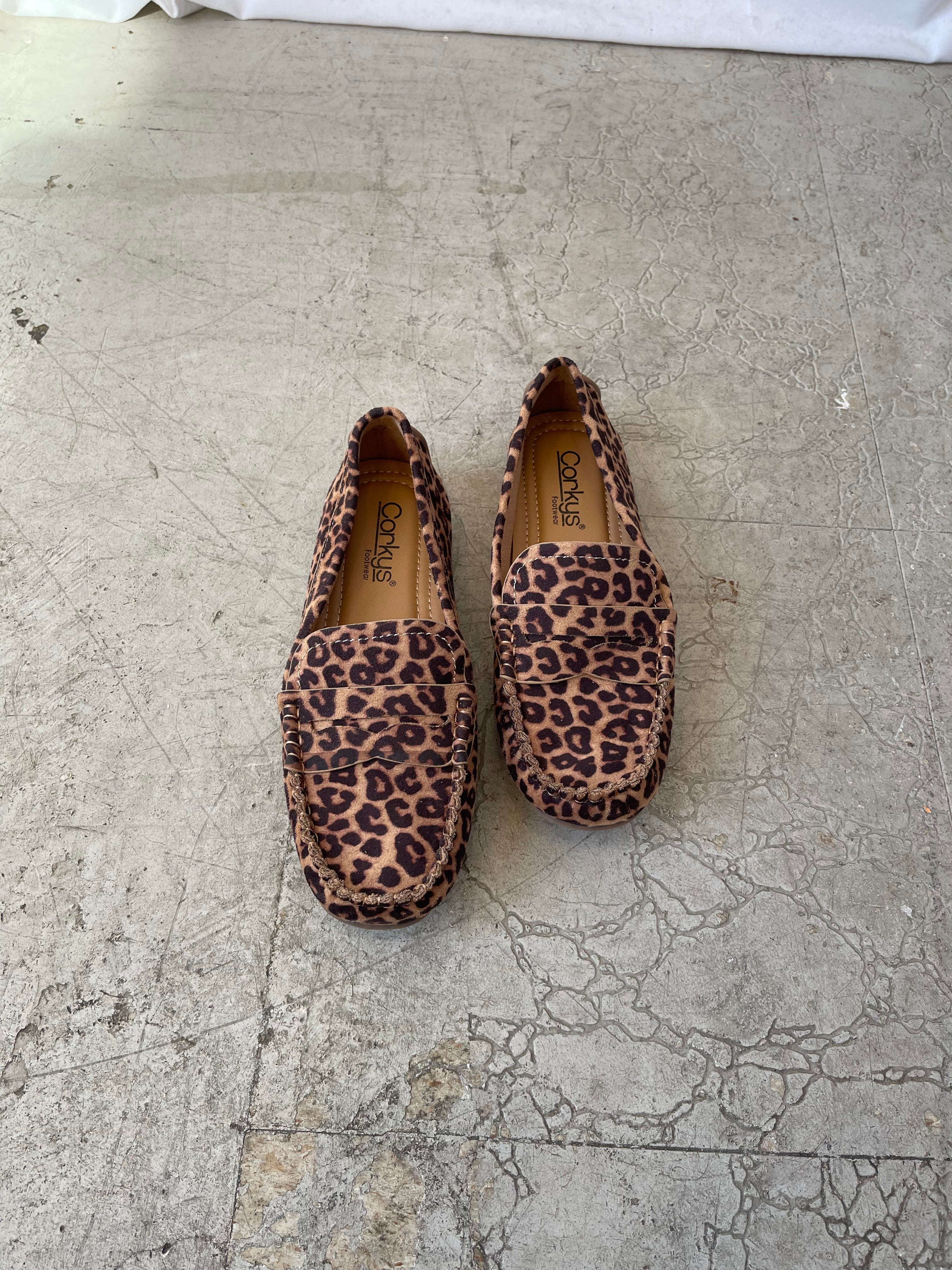 Corky's Penny For Your Thoughts Shoe-Leopard-Shoes-corkys-The Silo Boutique, Women's Fashion Boutique Located in Warren and Grand Forks North Dakota