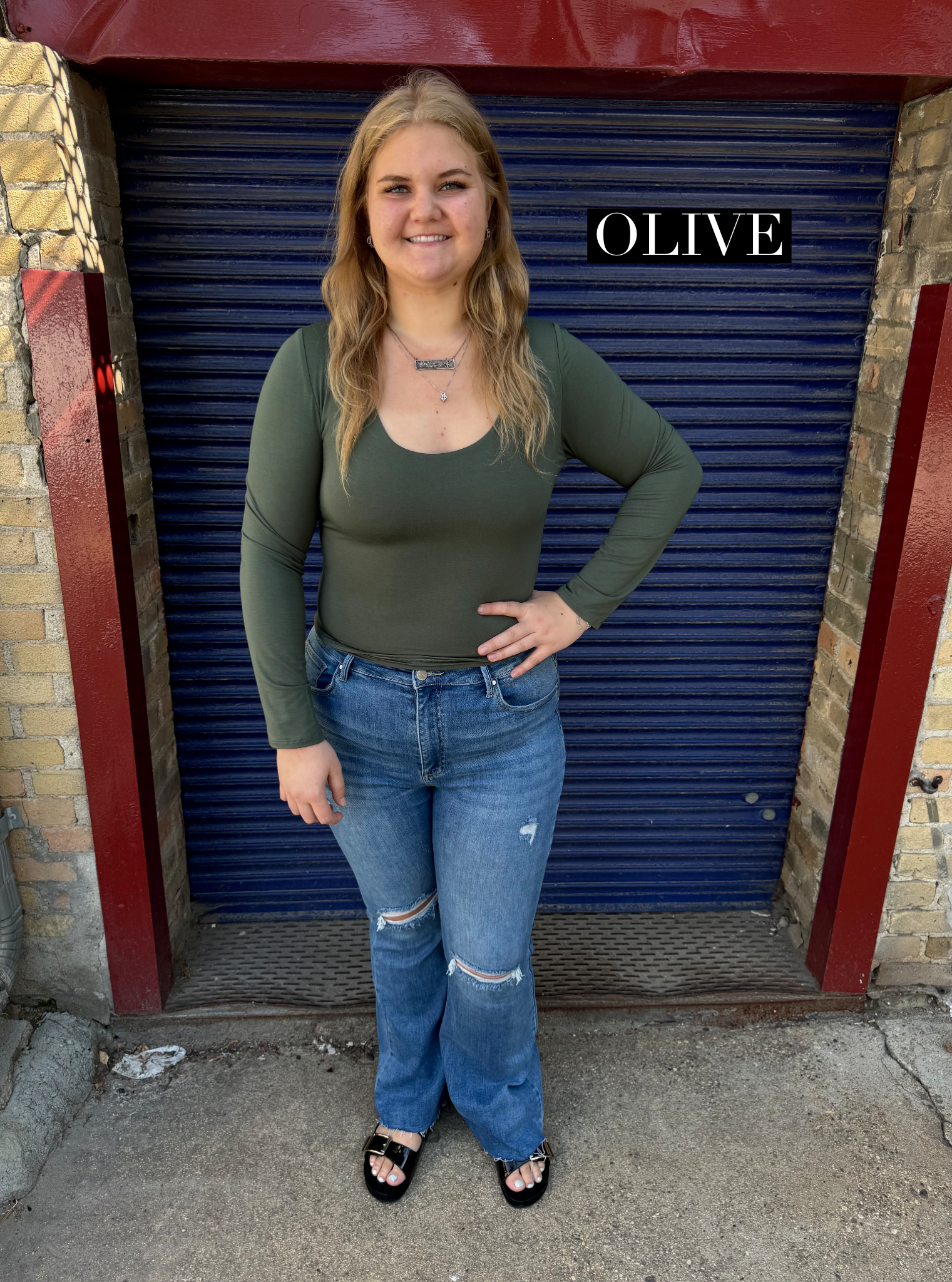 Cool Basic Long Sleeve Top-4 colors-Long Sleeve Tops-be cool-The Silo Boutique, Women's Fashion Boutique Located in Warren and Grand Forks North Dakota