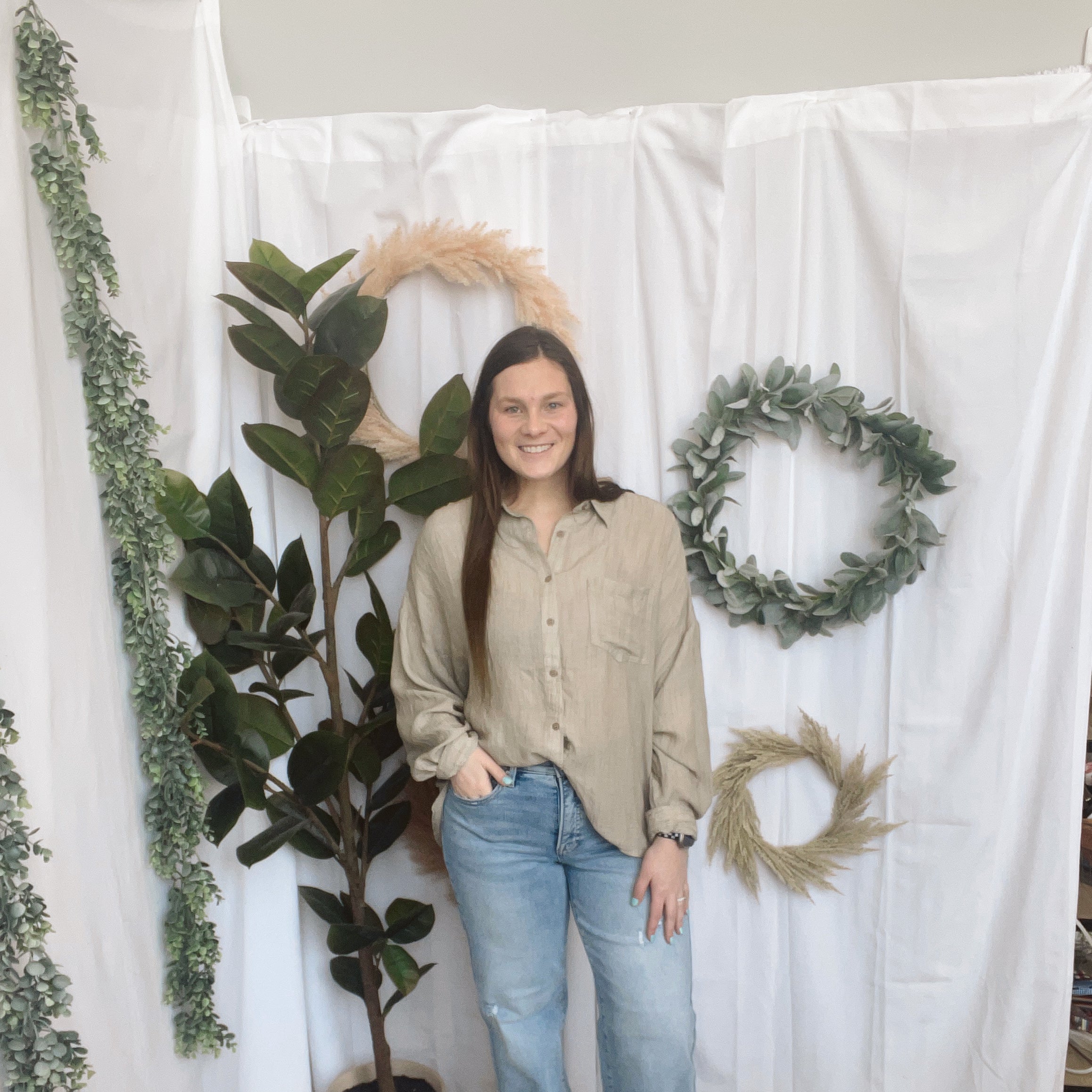 Cotierra Soft Linen Top-Long Sleeve Tops-cotierra-The Silo Boutique, Women's Fashion Boutique Located in Warren and Grand Forks North Dakota