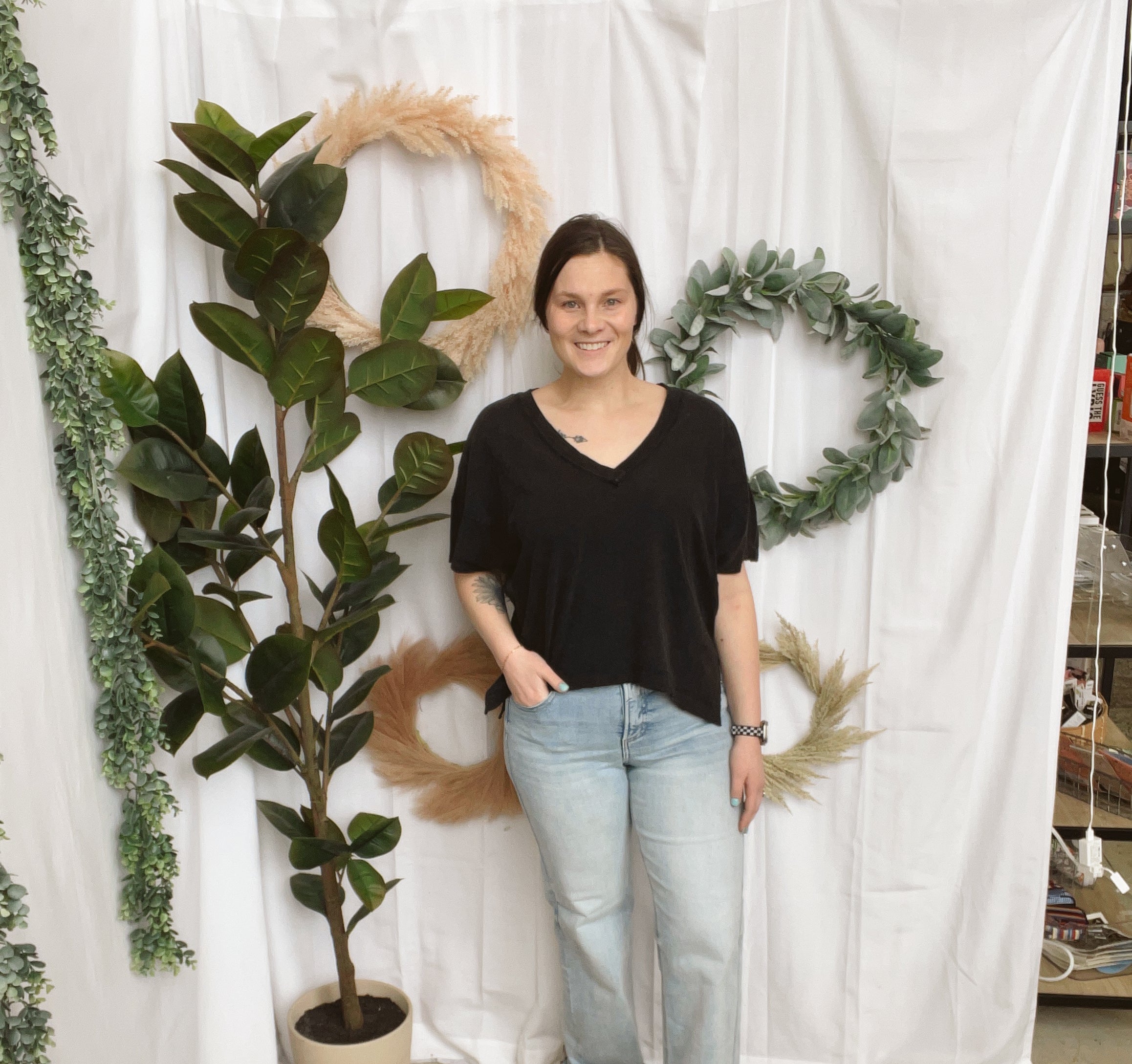 Risen Light Wash Cuff Jeans-Jeans-risen-The Silo Boutique, Women's Fashion Boutique Located in Warren and Grand Forks North Dakota