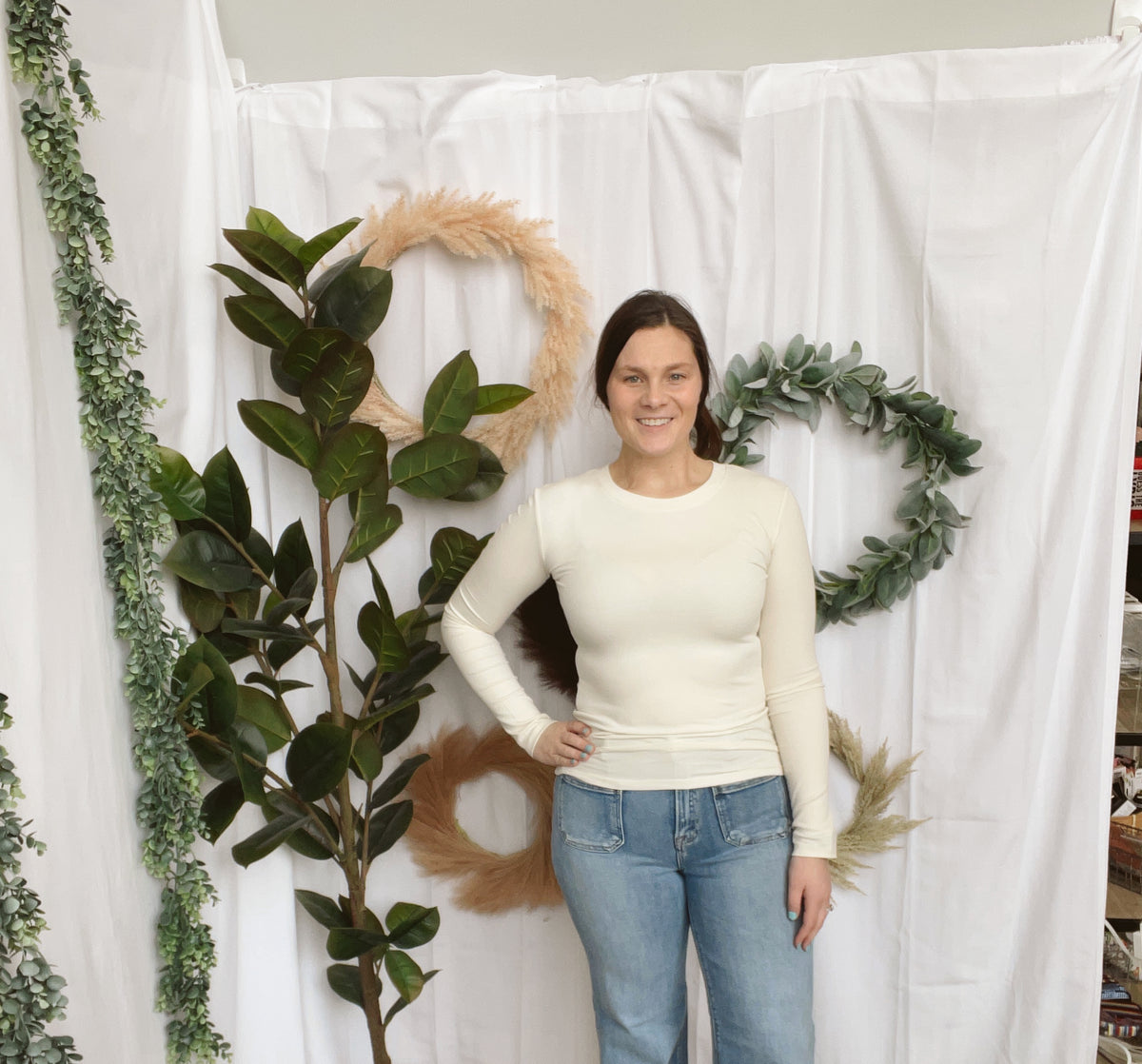 Risen Flare Patch Pocket Jeans-Jeans-risen-The Silo Boutique, Women's Fashion Boutique Located in Warren and Grand Forks North Dakota