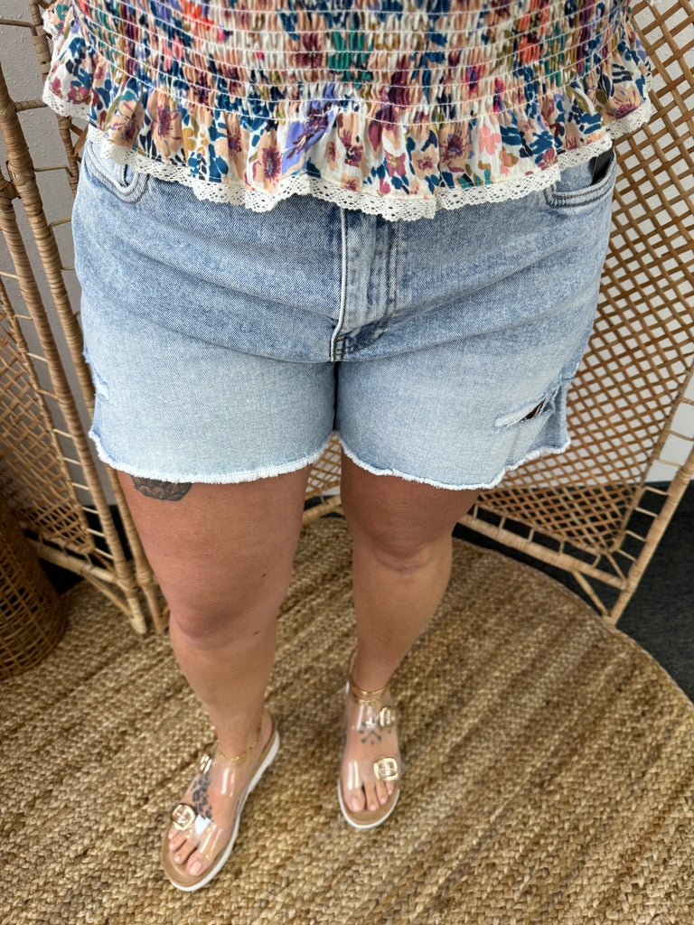Kut From The Kloth Alight Jane Shorts-Shorts-Kut-The Silo Boutique, Women's Fashion Boutique Located in Warren and Grand Forks North Dakota