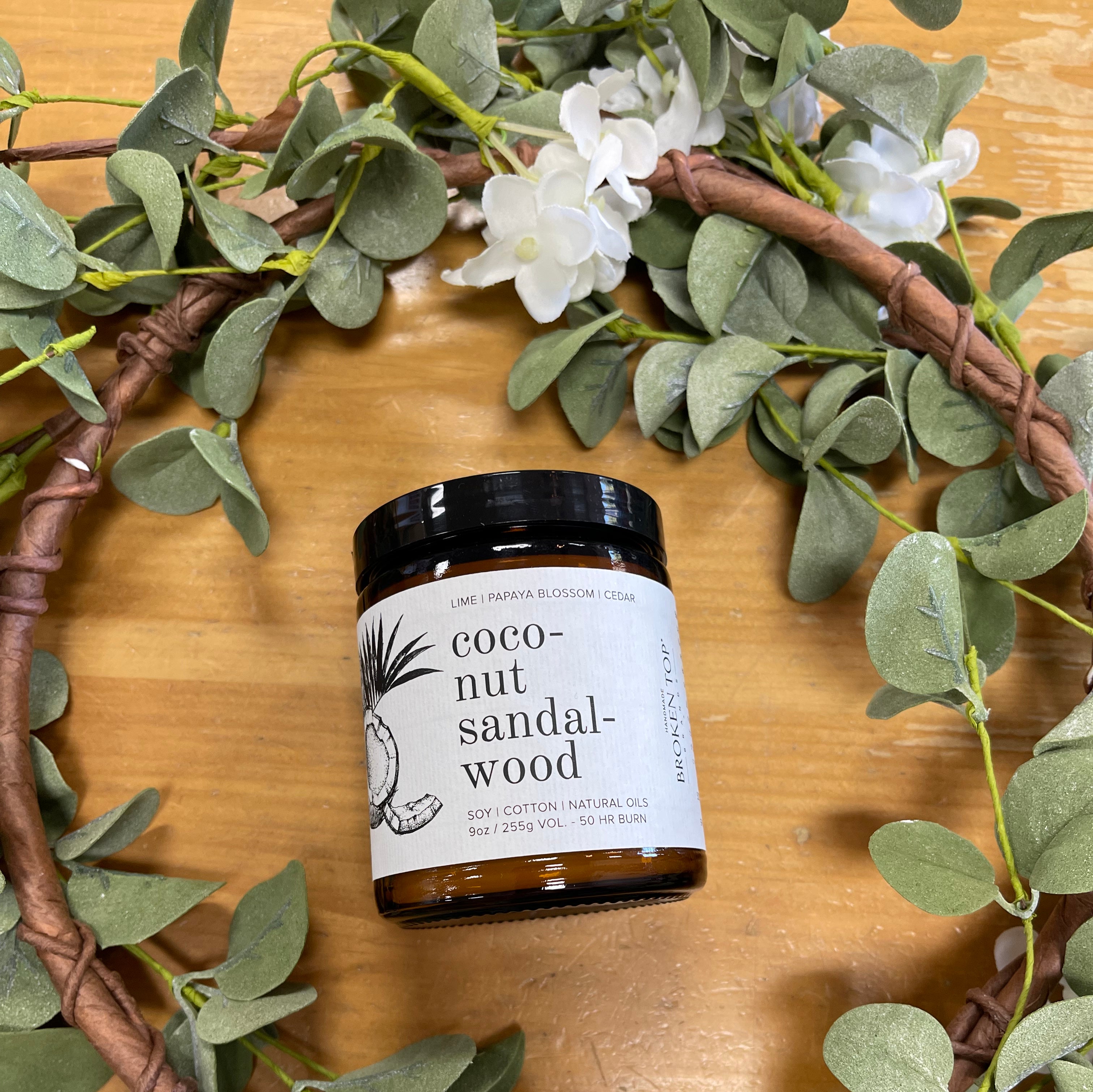 Broken Top Candle-Coconut Sandalwood-Candles-broken top-The Silo Boutique, Women's Fashion Boutique Located in Warren and Grand Forks North Dakota