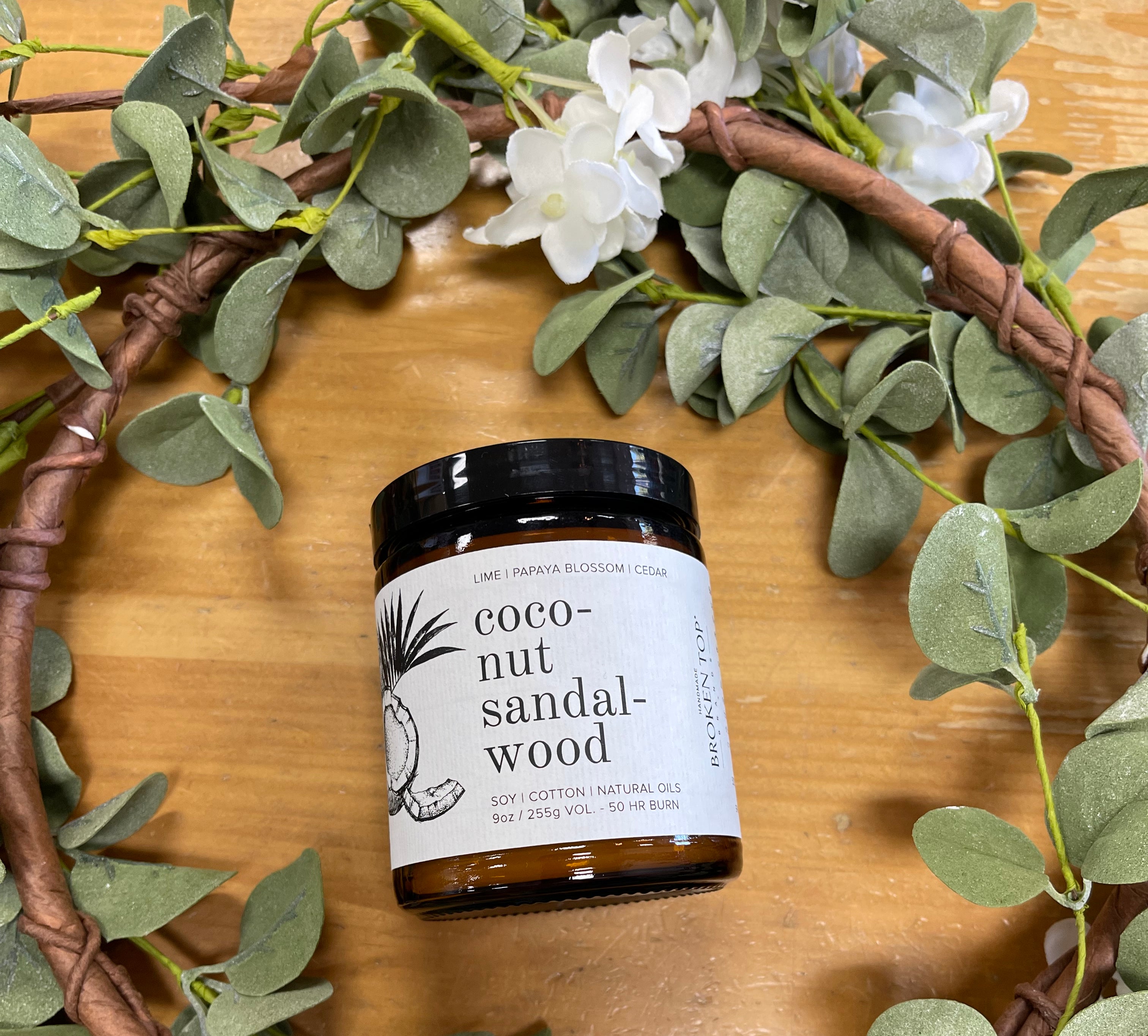 Broken Top Candle-Coconut Sandalwood-Candles-broken top-The Silo Boutique, Women's Fashion Boutique Located in Warren and Grand Forks North Dakota