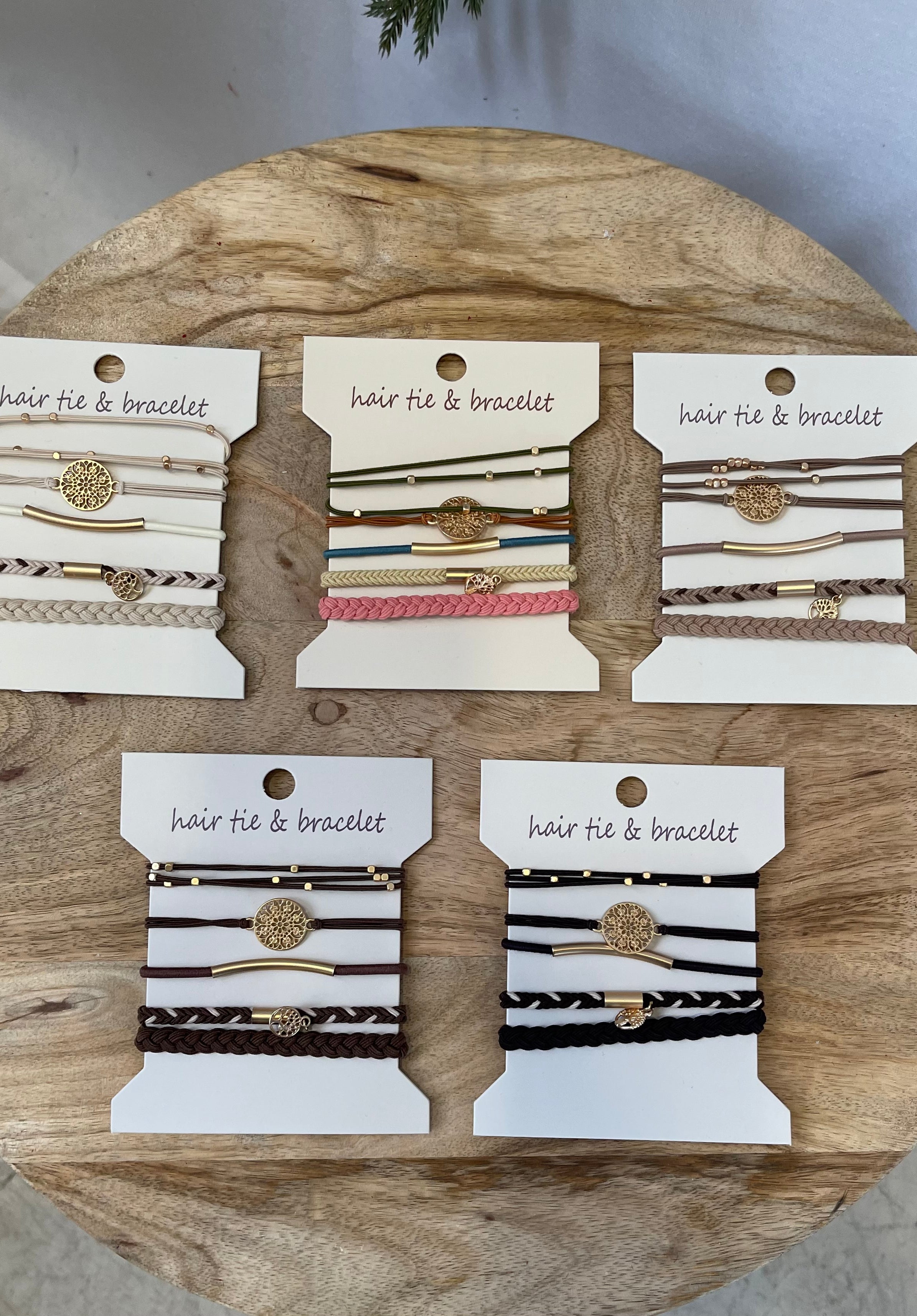 Joss Hair Ties Bracelet-Bracelets-joss-The Silo Boutique, Women's Fashion Boutique Located in Warren and Grand Forks North Dakota